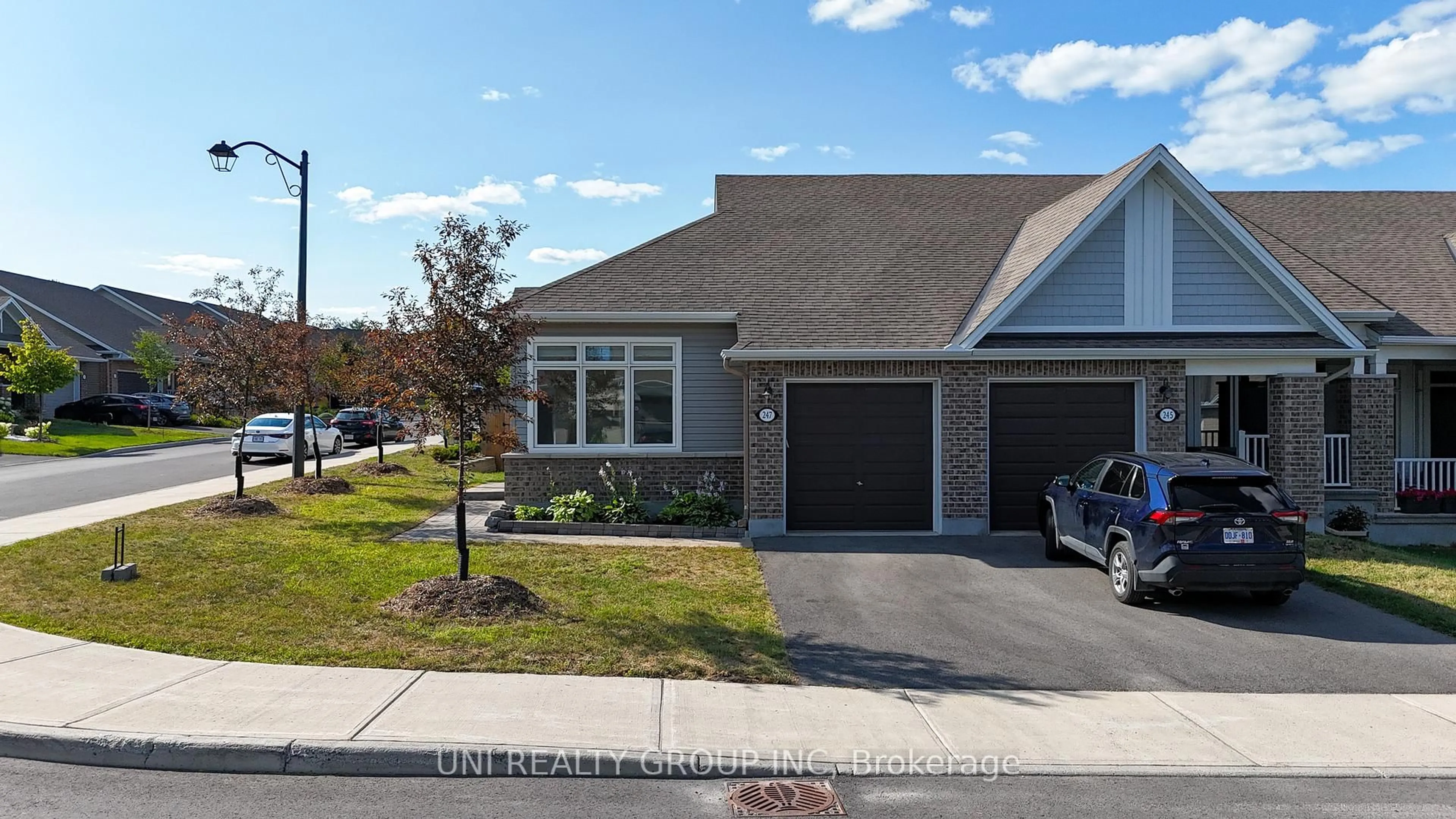 Home with vinyl exterior material, street for 247 Maygrass Way, Ottawa Ontario K2S 2K9