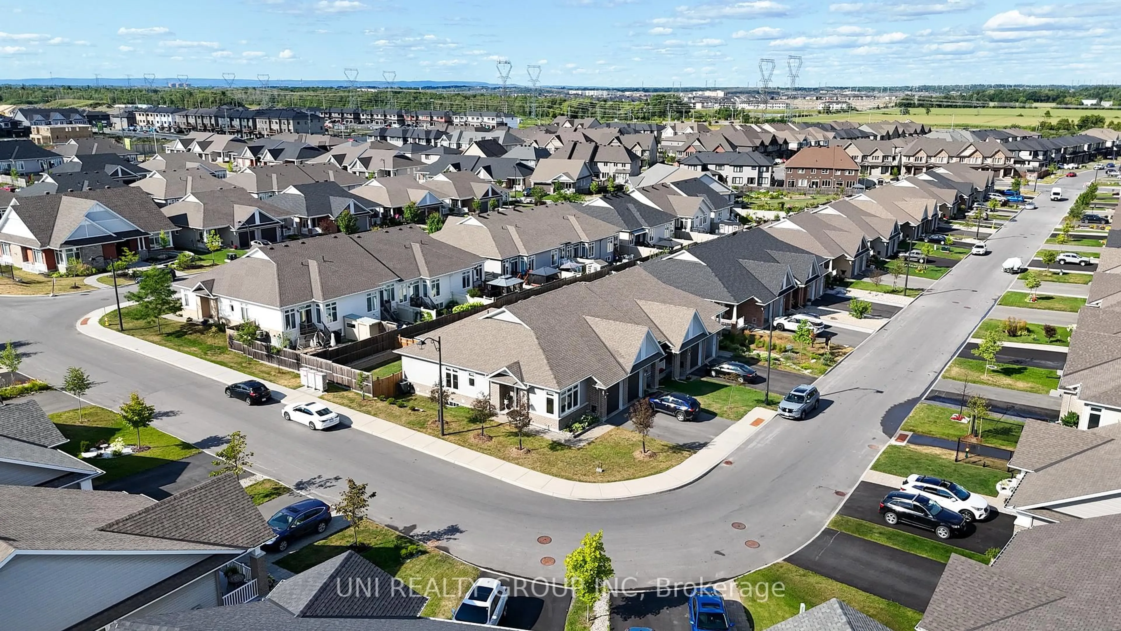 A pic from outside/outdoor area/front of a property/back of a property/a pic from drone, street for 247 Maygrass Way, Ottawa Ontario K2S 2K9