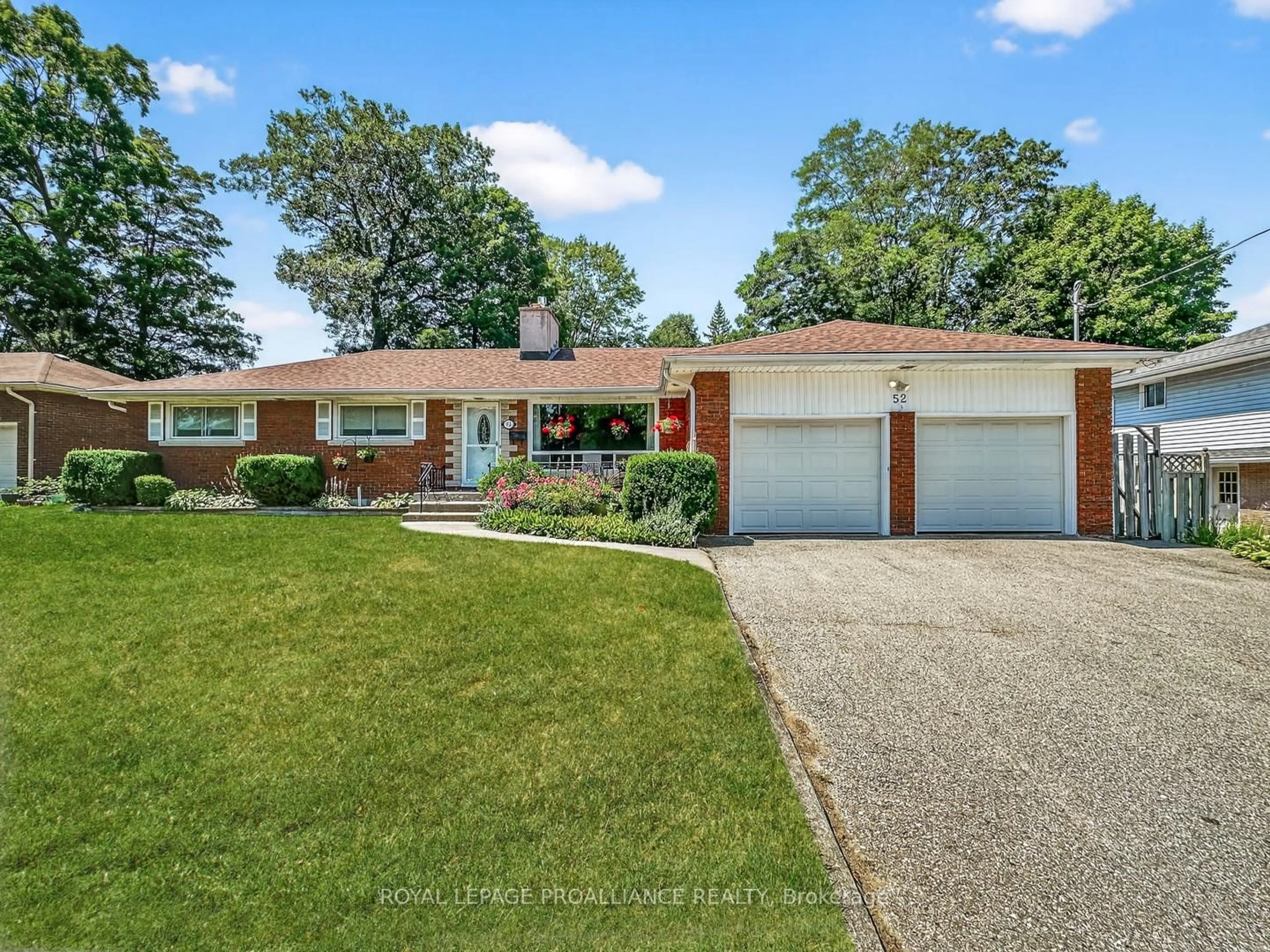 Home with brick exterior material, street for 52 Stanley Park Dr, Belleville Ontario K8N 4N2
