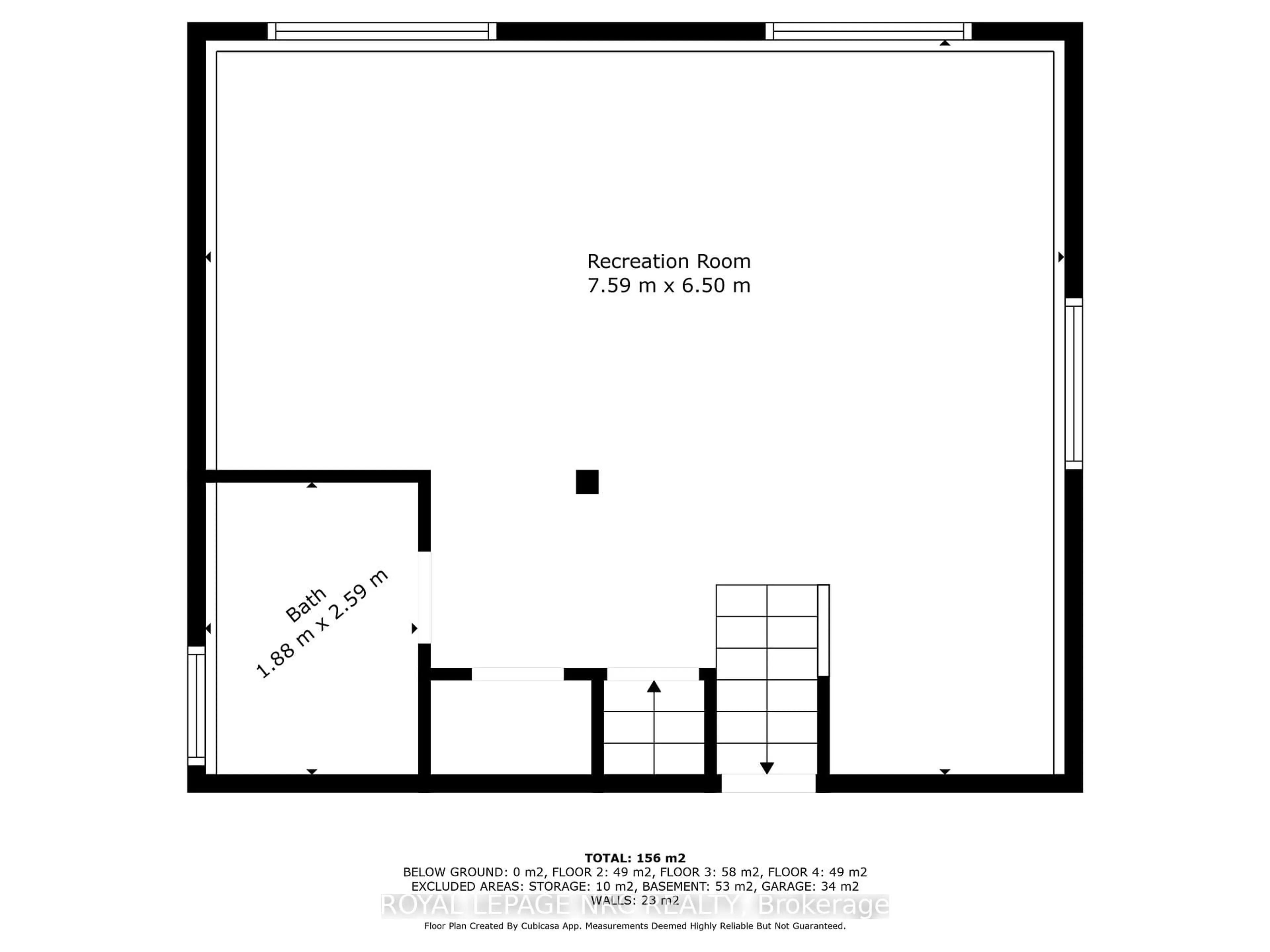 Floor plan for 7395 Lakewood Cres, Niagara Falls Ontario L2G 7V3