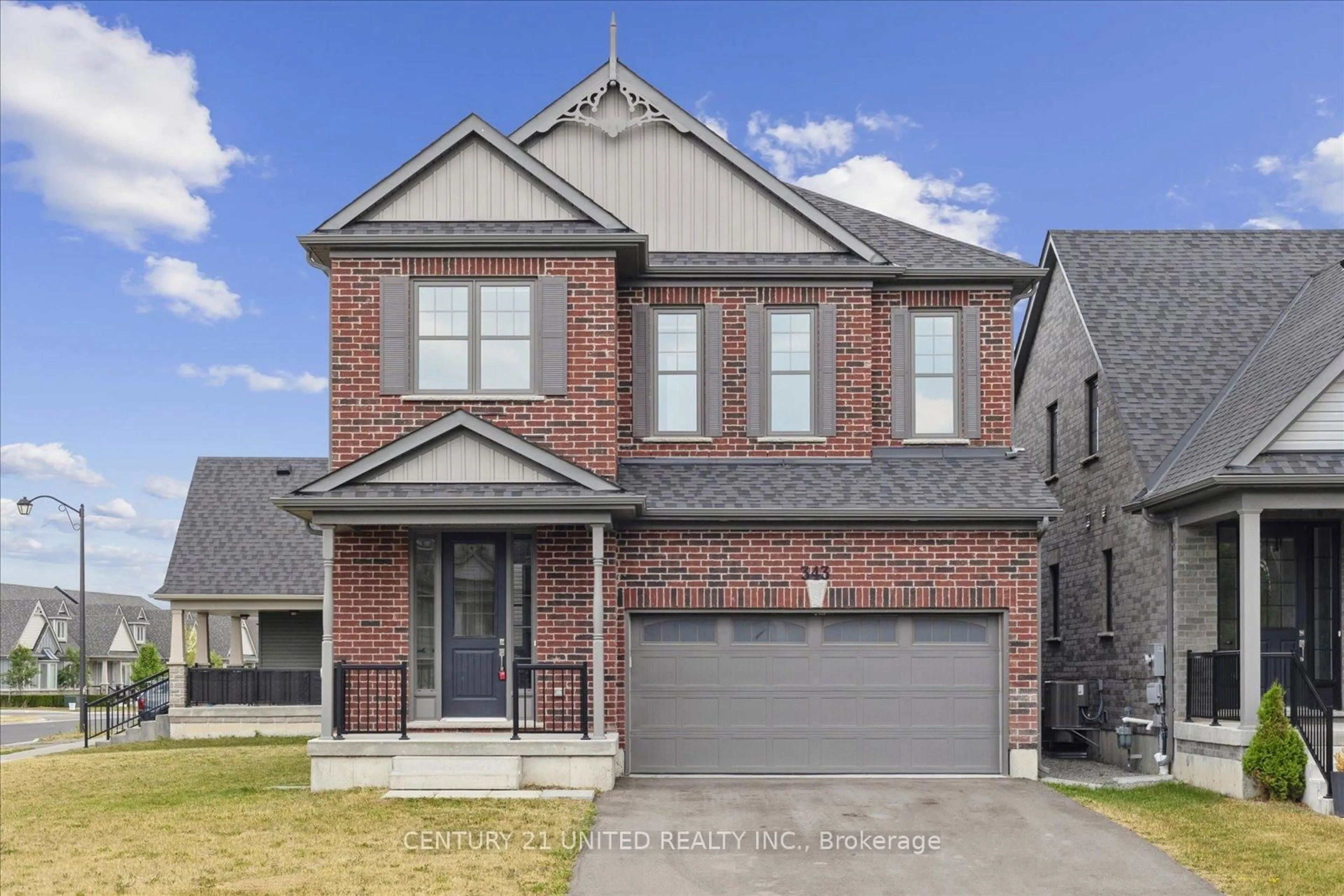 Home with brick exterior material, street for 343 Cullen Tr, Peterborough North Ontario K9H 0J9