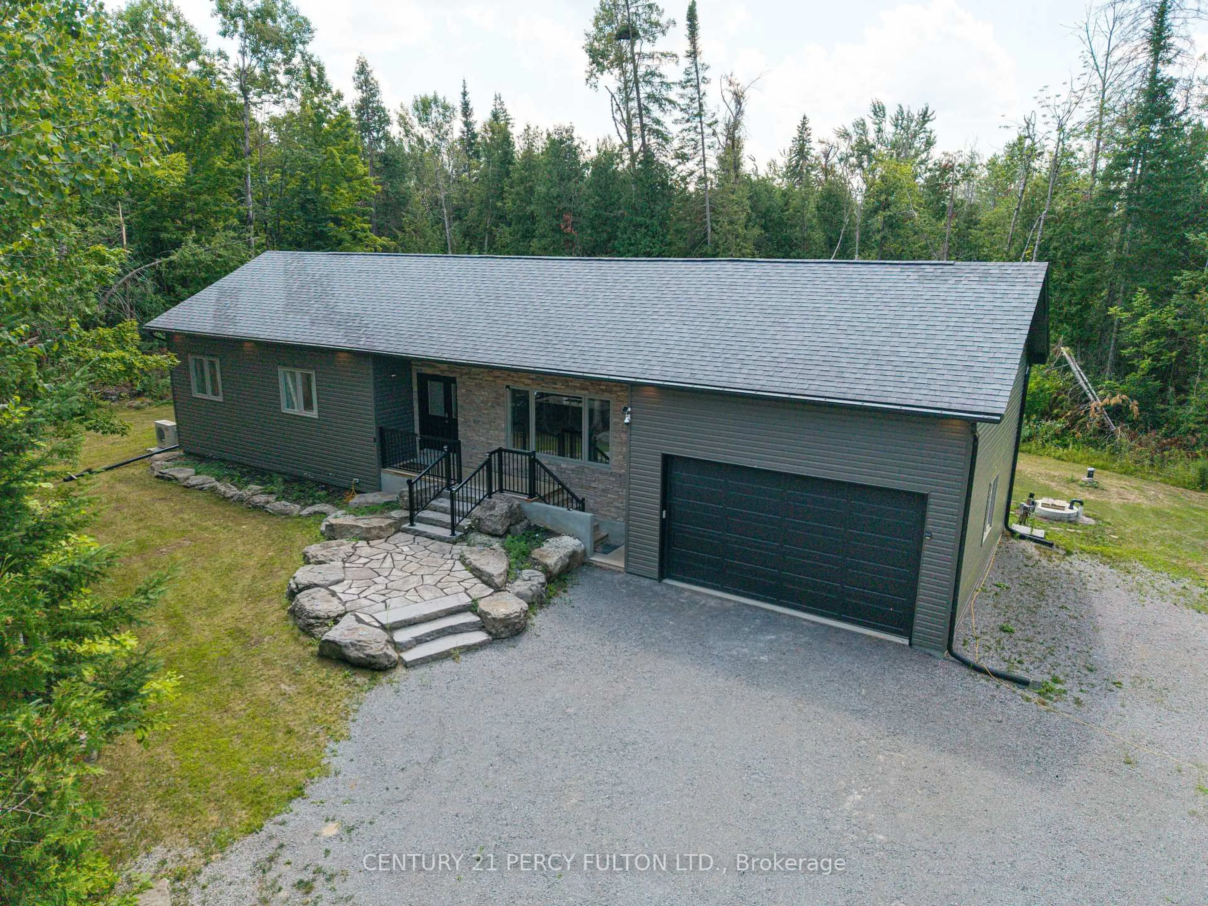 A pic from outside/outdoor area/front of a property/back of a property/a pic from drone, unknown for 2196 Mccrackens Ldg Rd, Douro-Dummer Ontario K0L 2H0