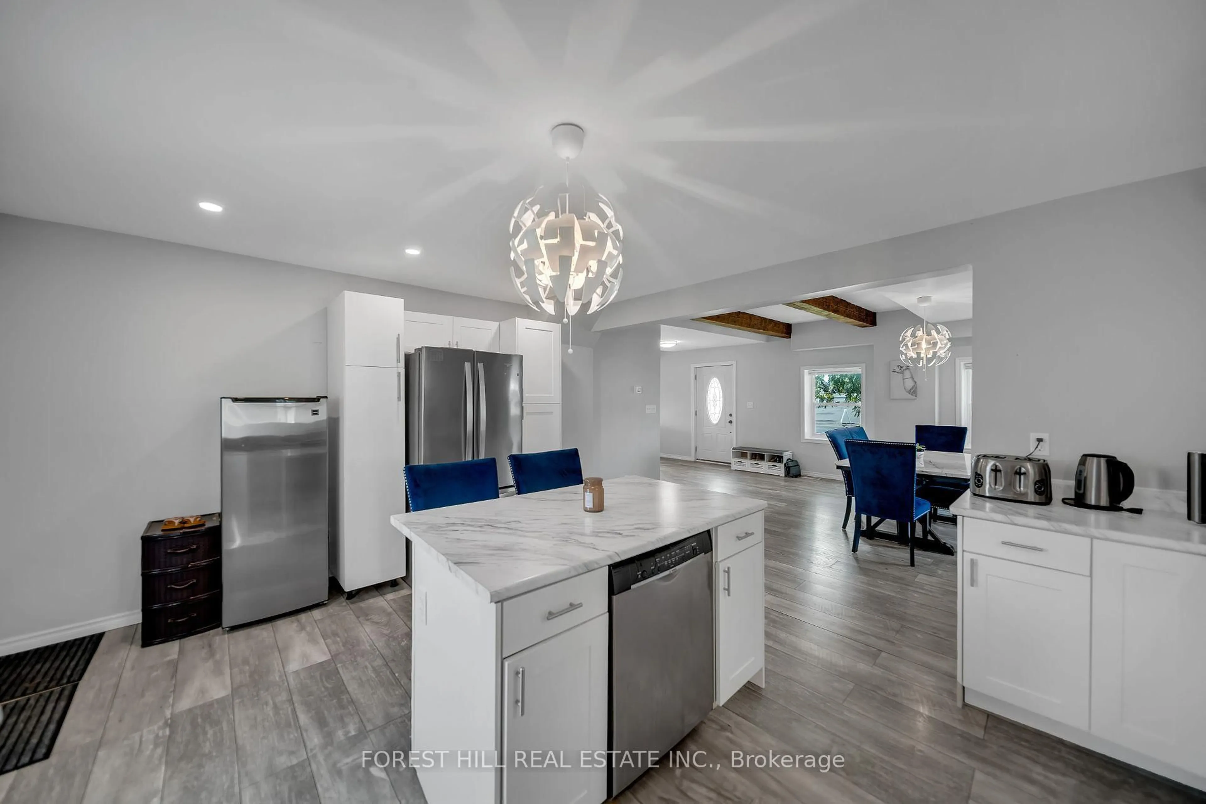 Open concept kitchen, ceramic/tile floor for 7 Frankford Rd, Stirling Ontario K0K 3E0