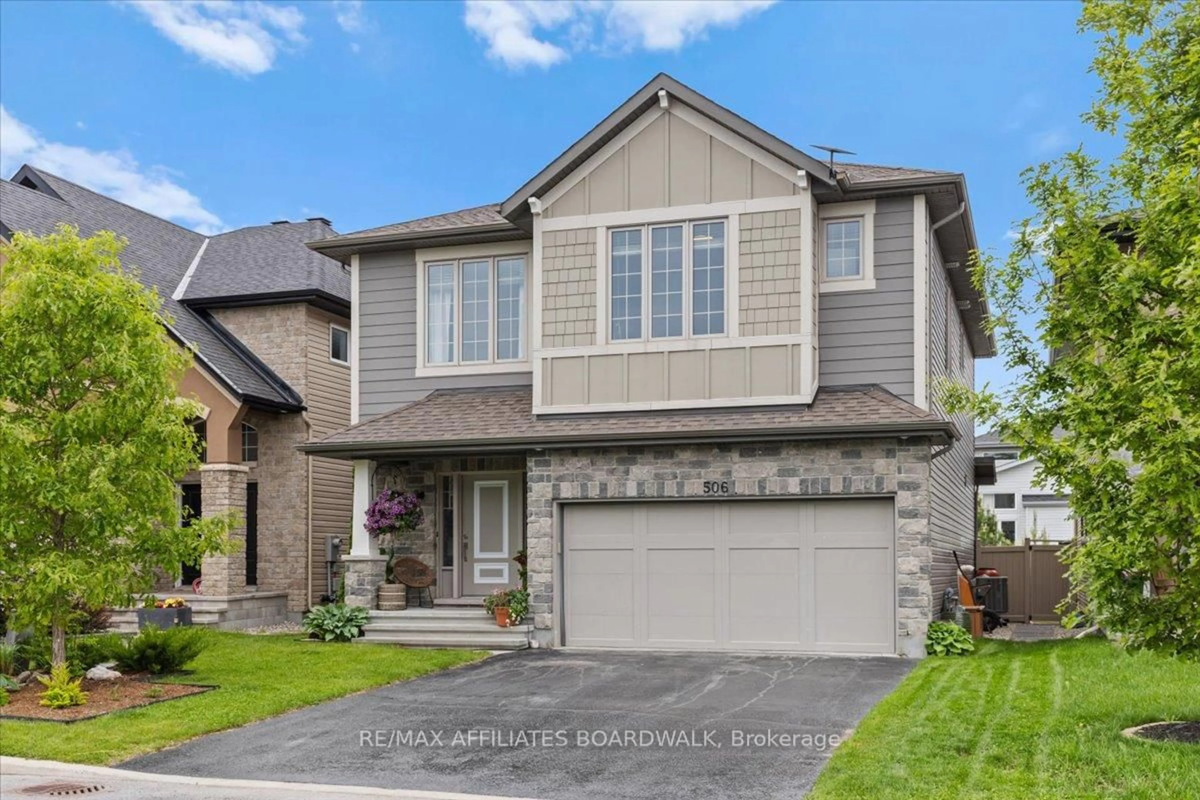 Home with brick exterior material, street for 506 Breccia Hts, Ottawa Ontario K2T 0L6