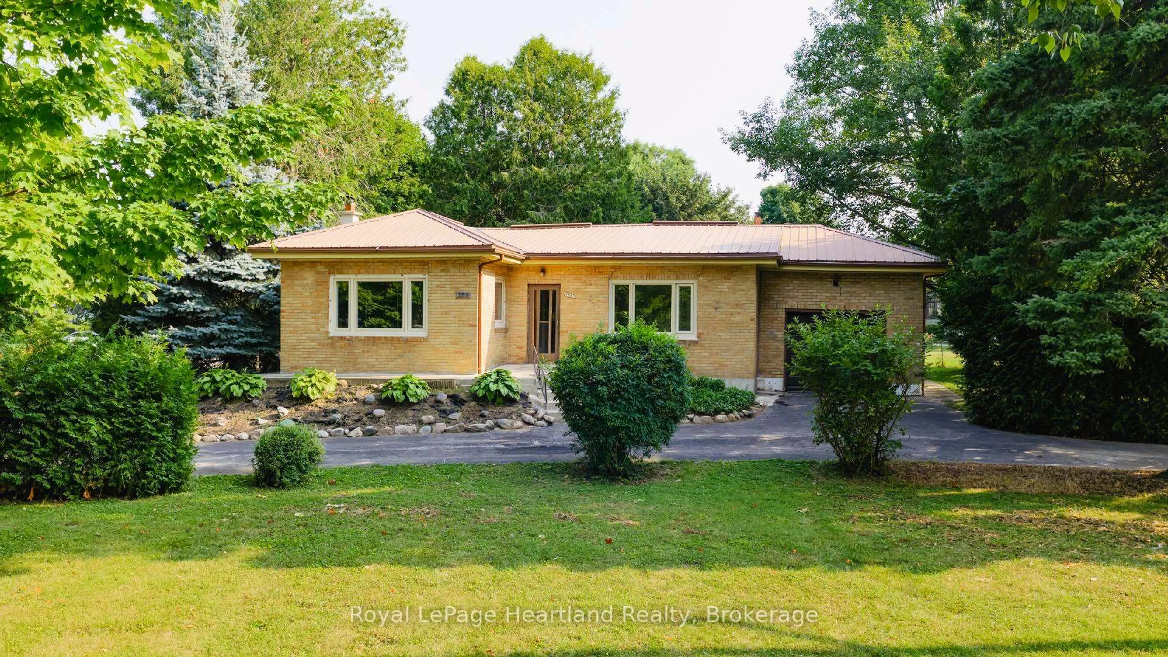 Home with brick exterior material, street for 157 Dunlop St, Central Huron Ontario N0M 1L0
