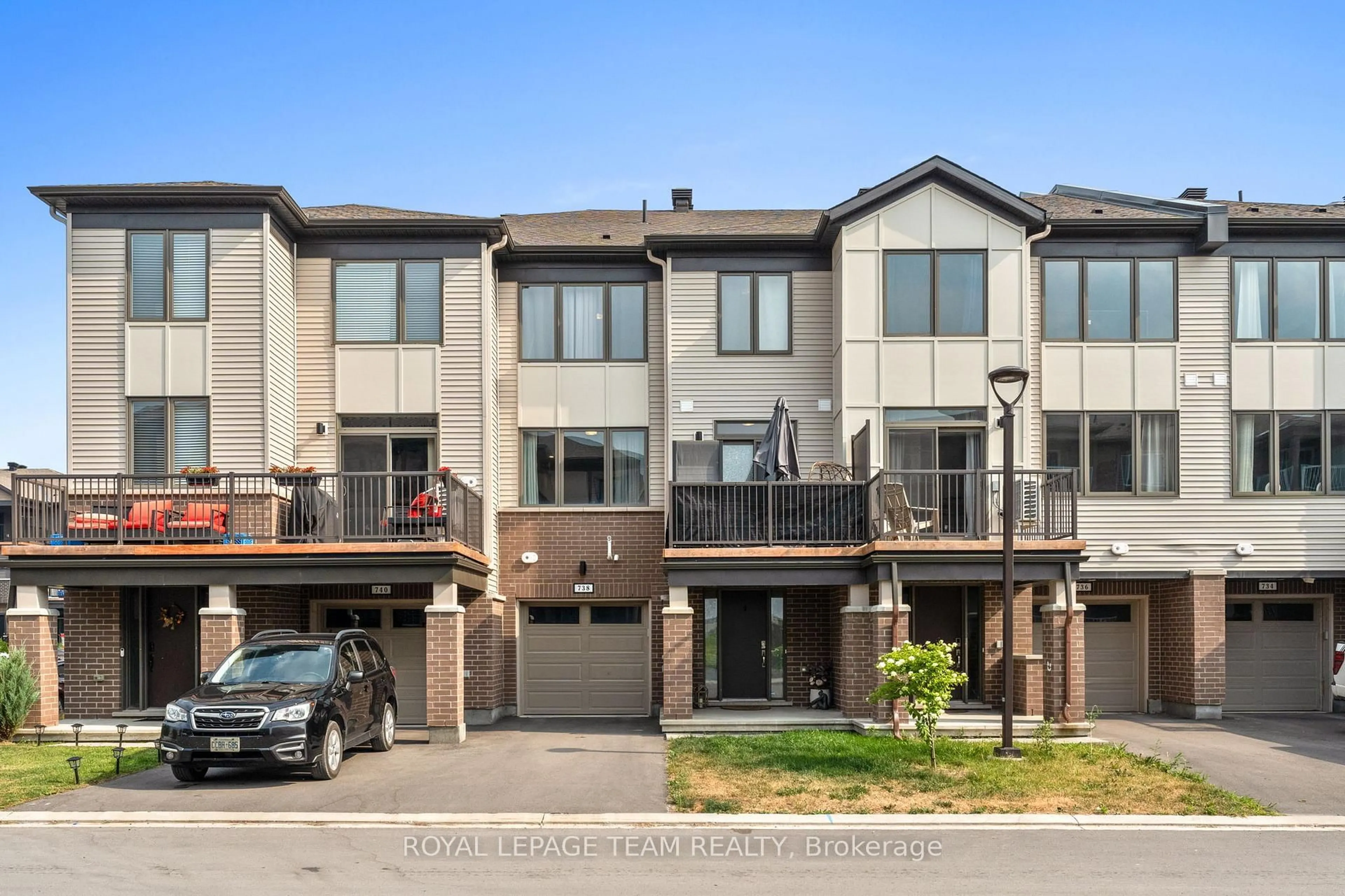 Home with brick exterior material, street for 738 Chromite Private, Ottawa Ontario K2J 7J4