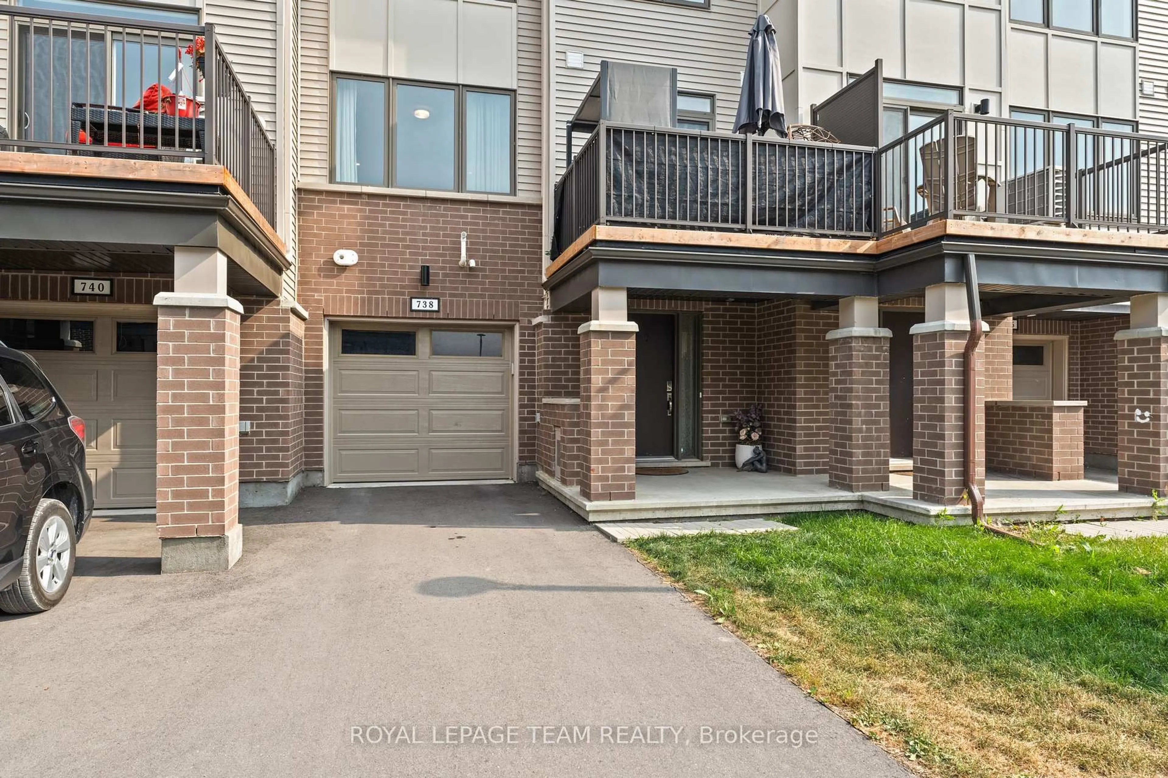 Home with brick exterior material, street for 738 Chromite Private, Ottawa Ontario K2J 7J4