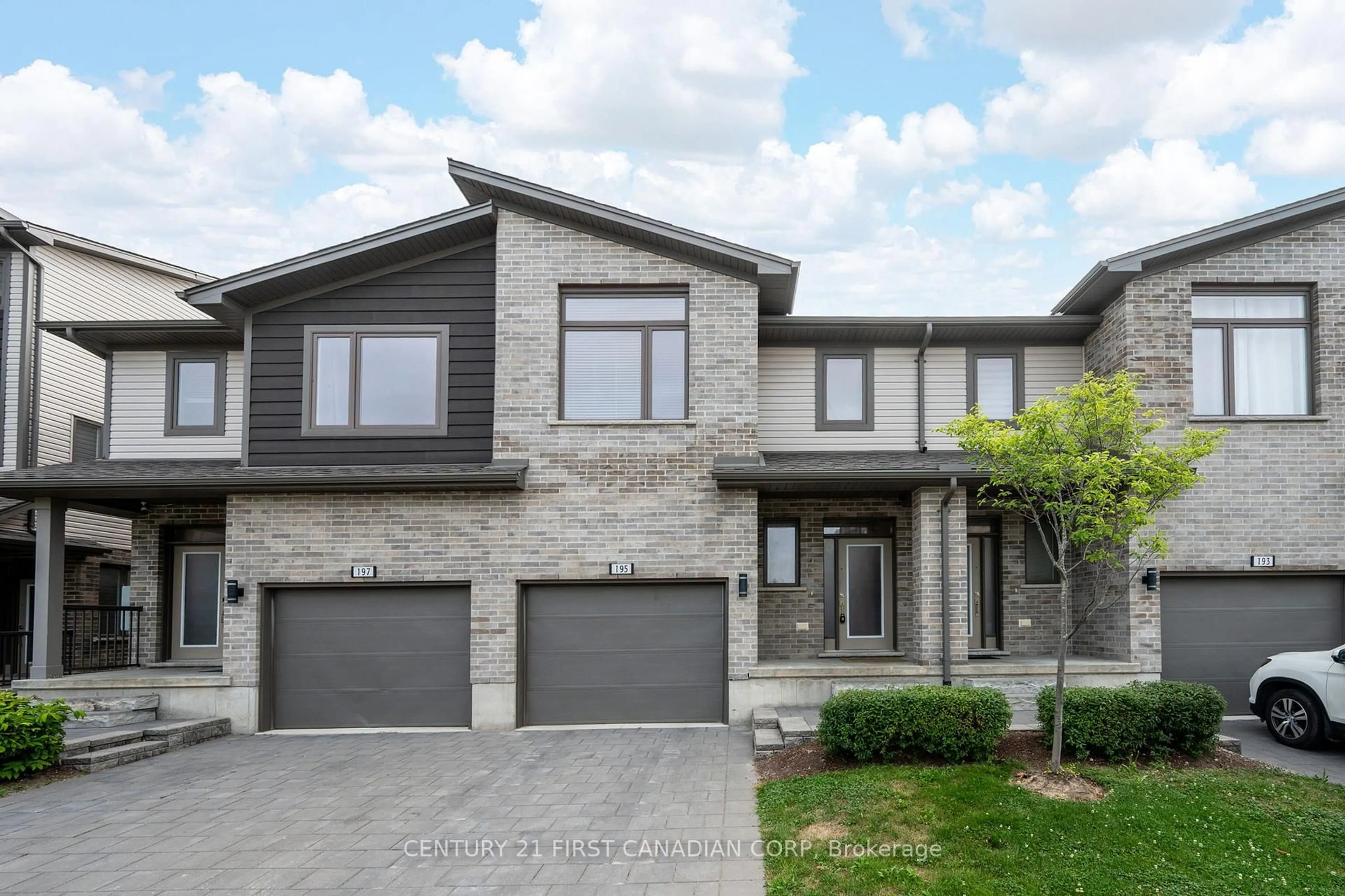 Home with brick exterior material, street for 1960 Dalmagarry Rd #195, London North Ontario N6G 0T8