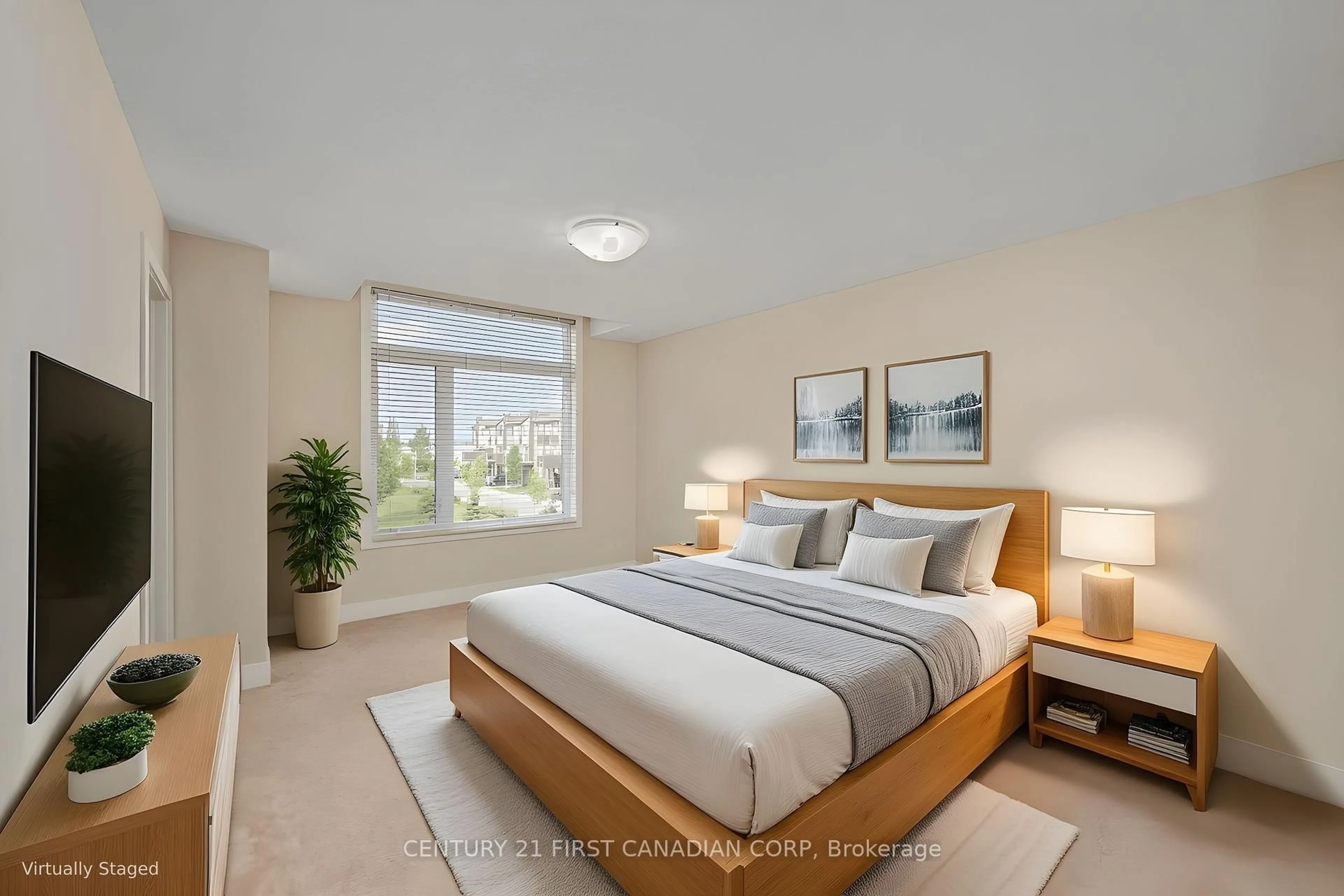 Bedroom with bed, unknown for 1960 Dalmagarry Rd #195, London North Ontario N6G 0T8