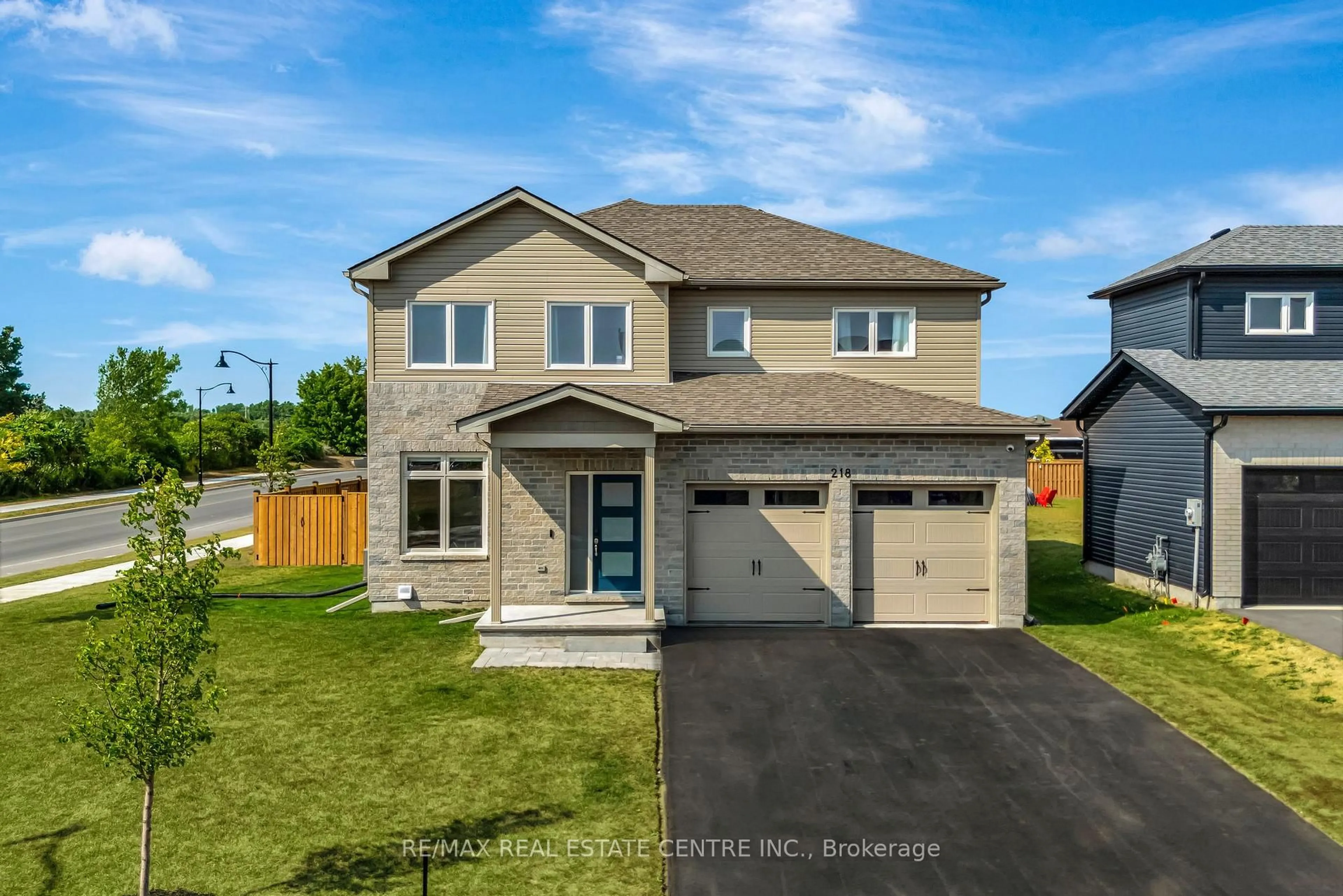 Home with brick exterior material, street for 218 Beasley Cres, Prince Edward County Ontario K0K 2T0