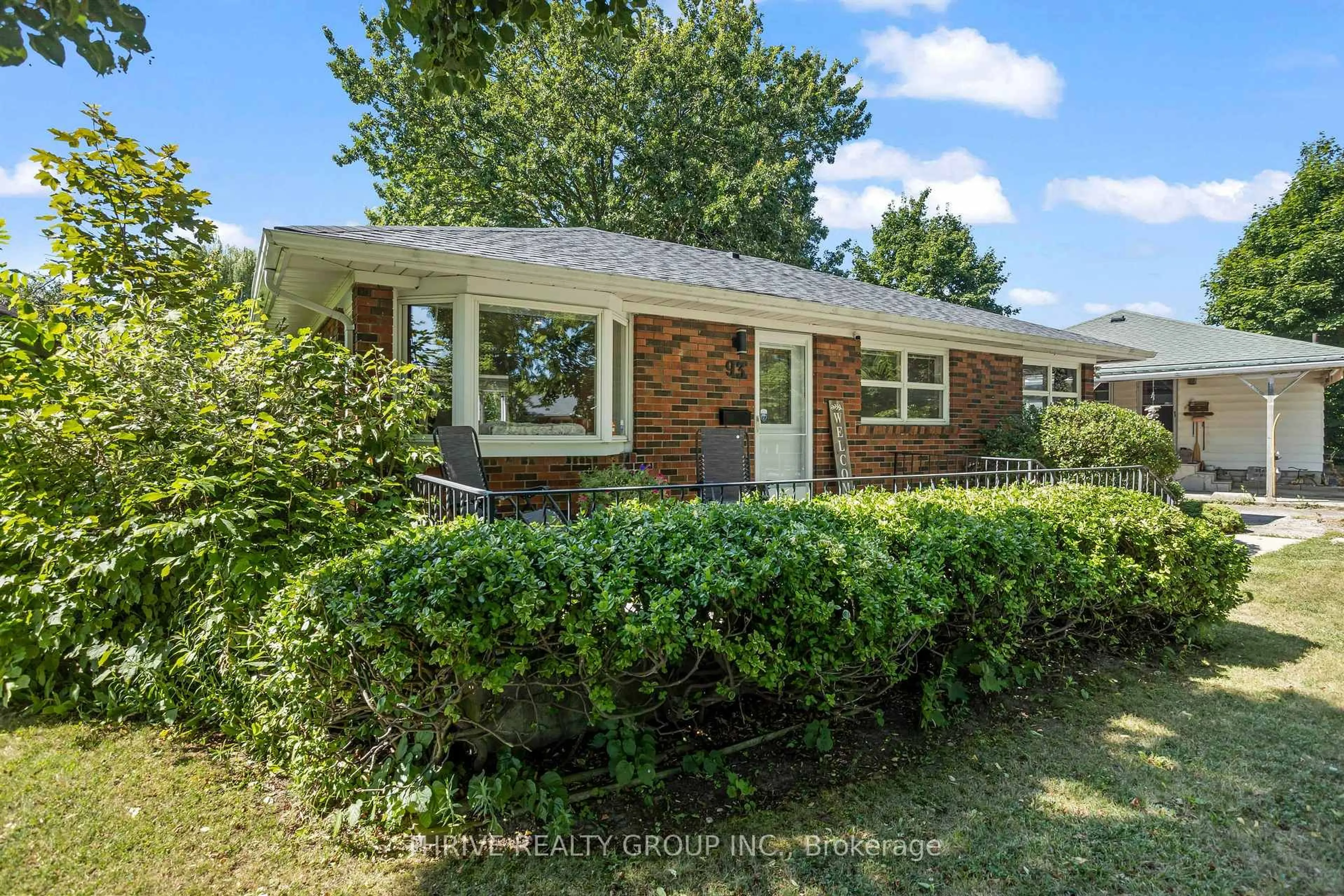 Home with brick exterior material, street for 93 Mandeville Rd, St. Thomas Ontario N5R 4H9