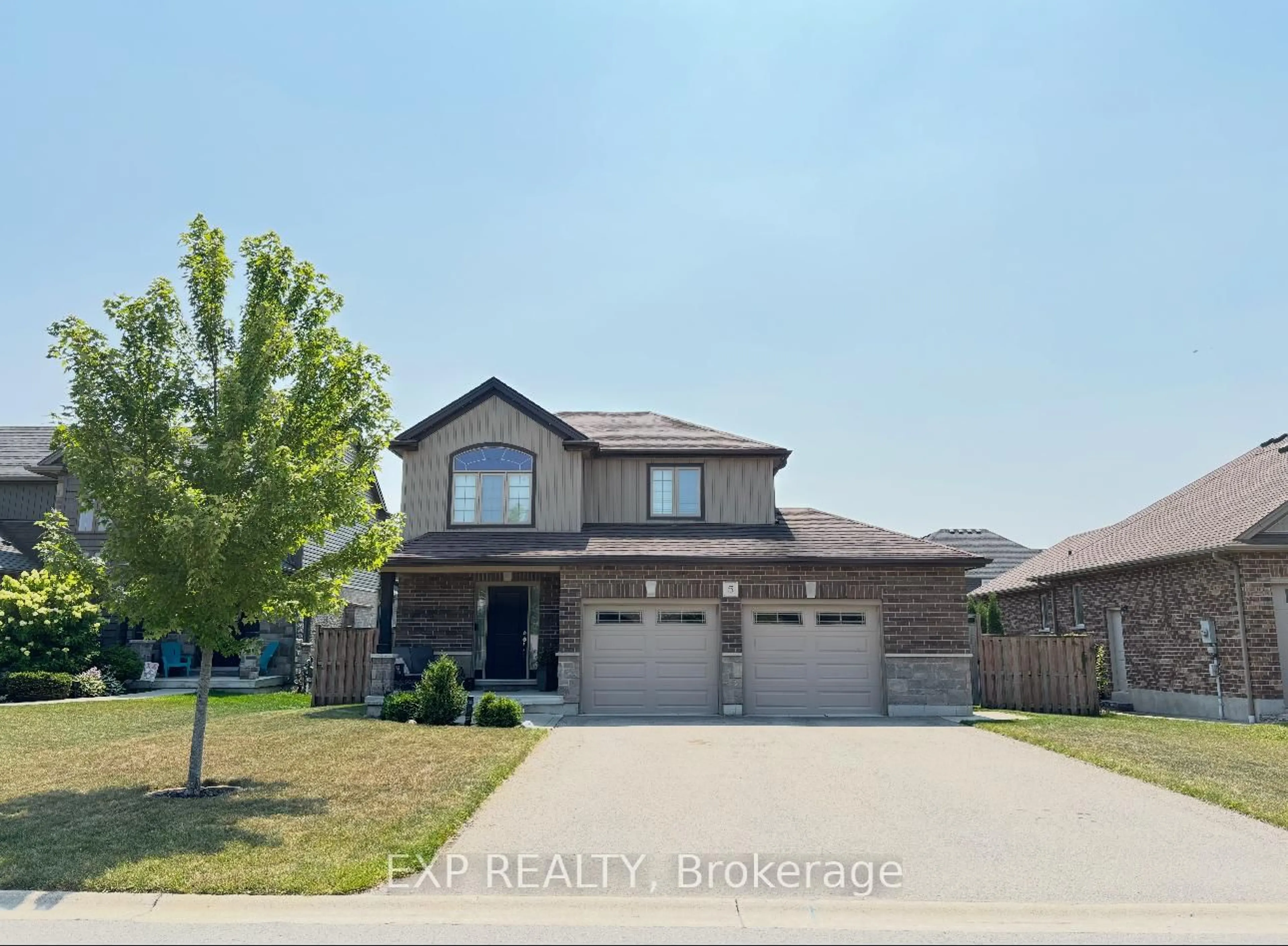 Home with brick exterior material, street for 5 Oliver Cres, Zorra Ontario N0M 2M0