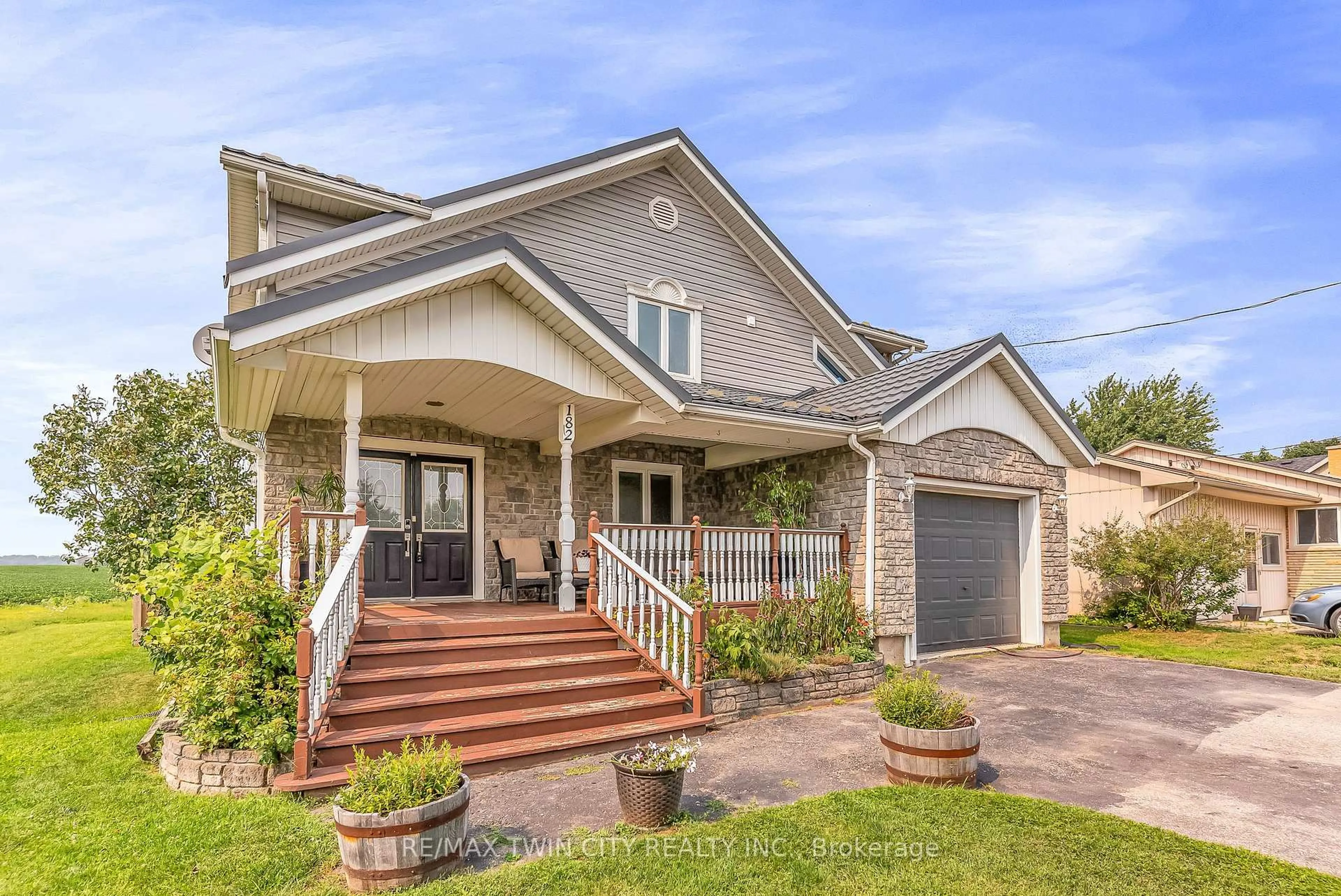 Home with brick exterior material, street for 182 Snyders Rd, Wilmot Ontario N3A 2L9