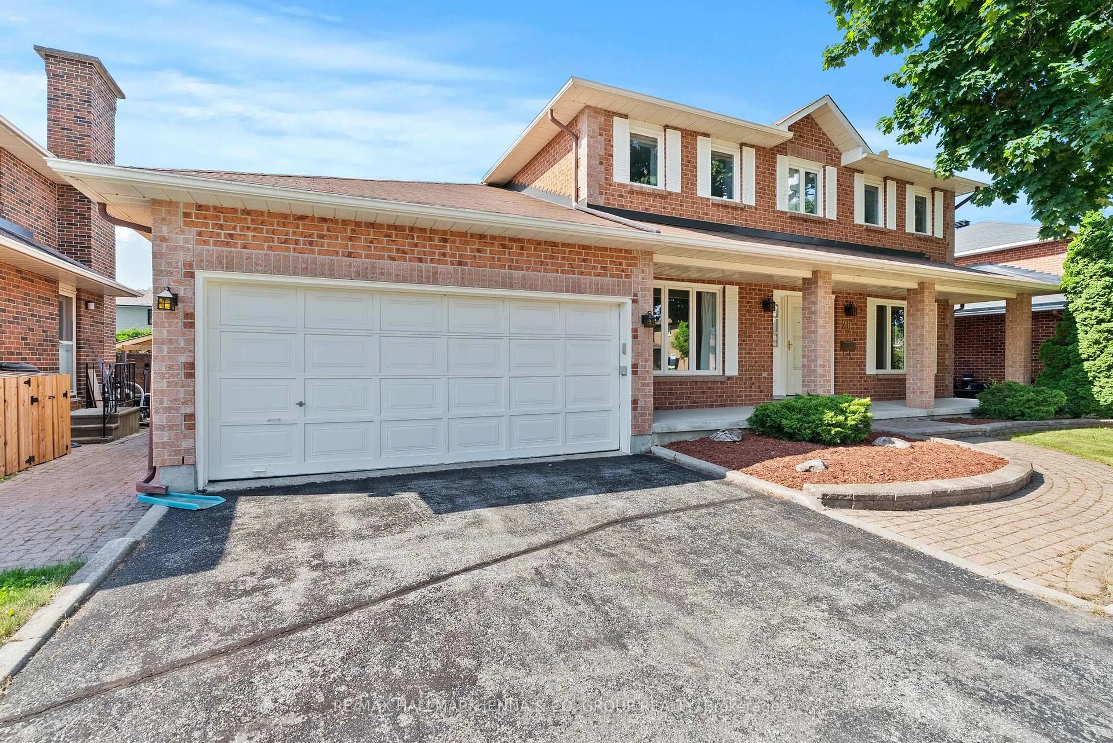 Home with brick exterior material, street for 28 Pine Bluff Tr, Ottawa Ontario K2S 1E1
