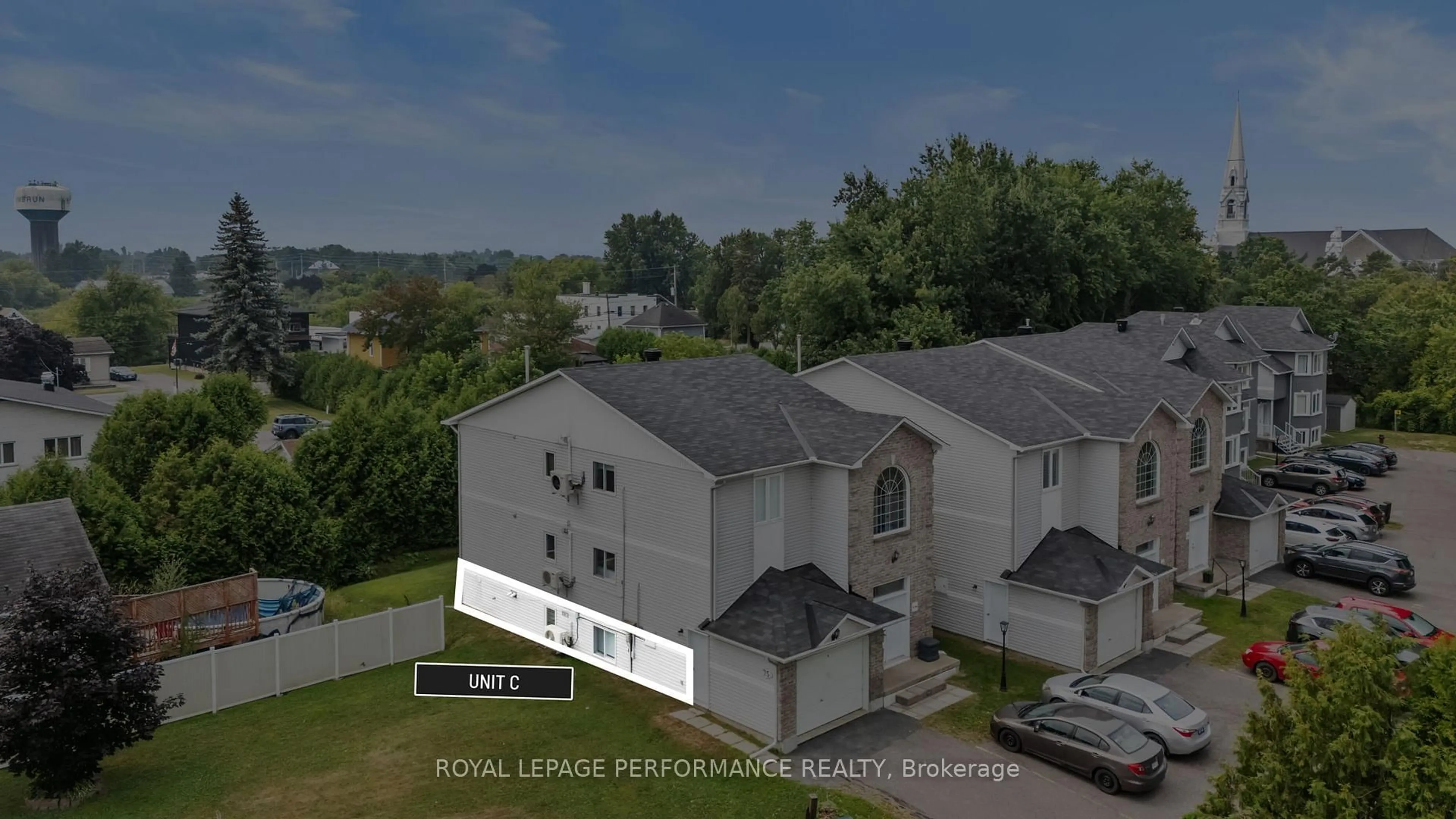 A pic from outside/outdoor area/front of a property/back of a property/a pic from drone, unknown for 75 LAPOINTE Blvd #1C, Russell Ontario K0A 1W0