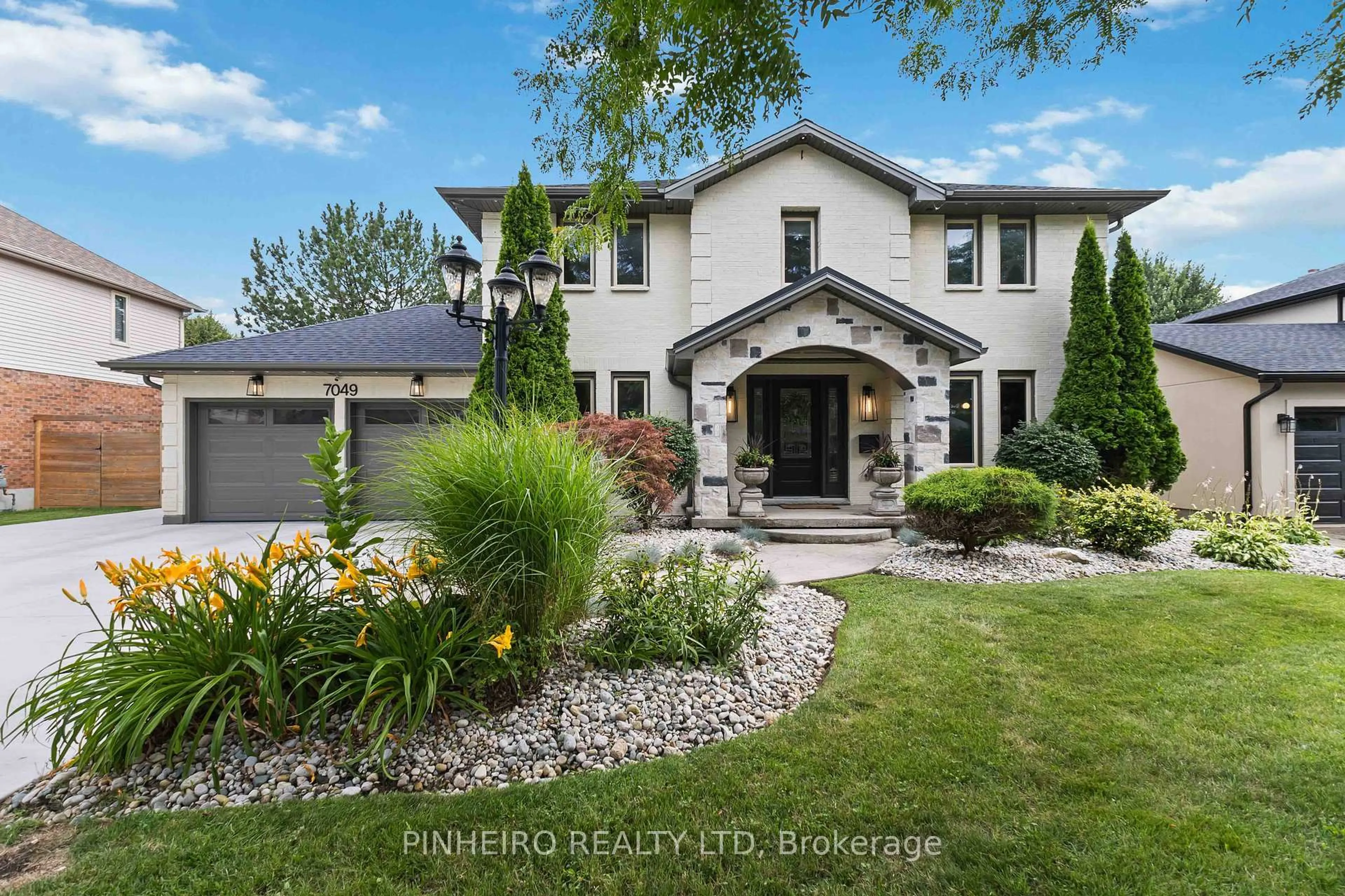 Home with brick exterior material, street for 7049 Diane Cres, London South Ontario N6P 1G2