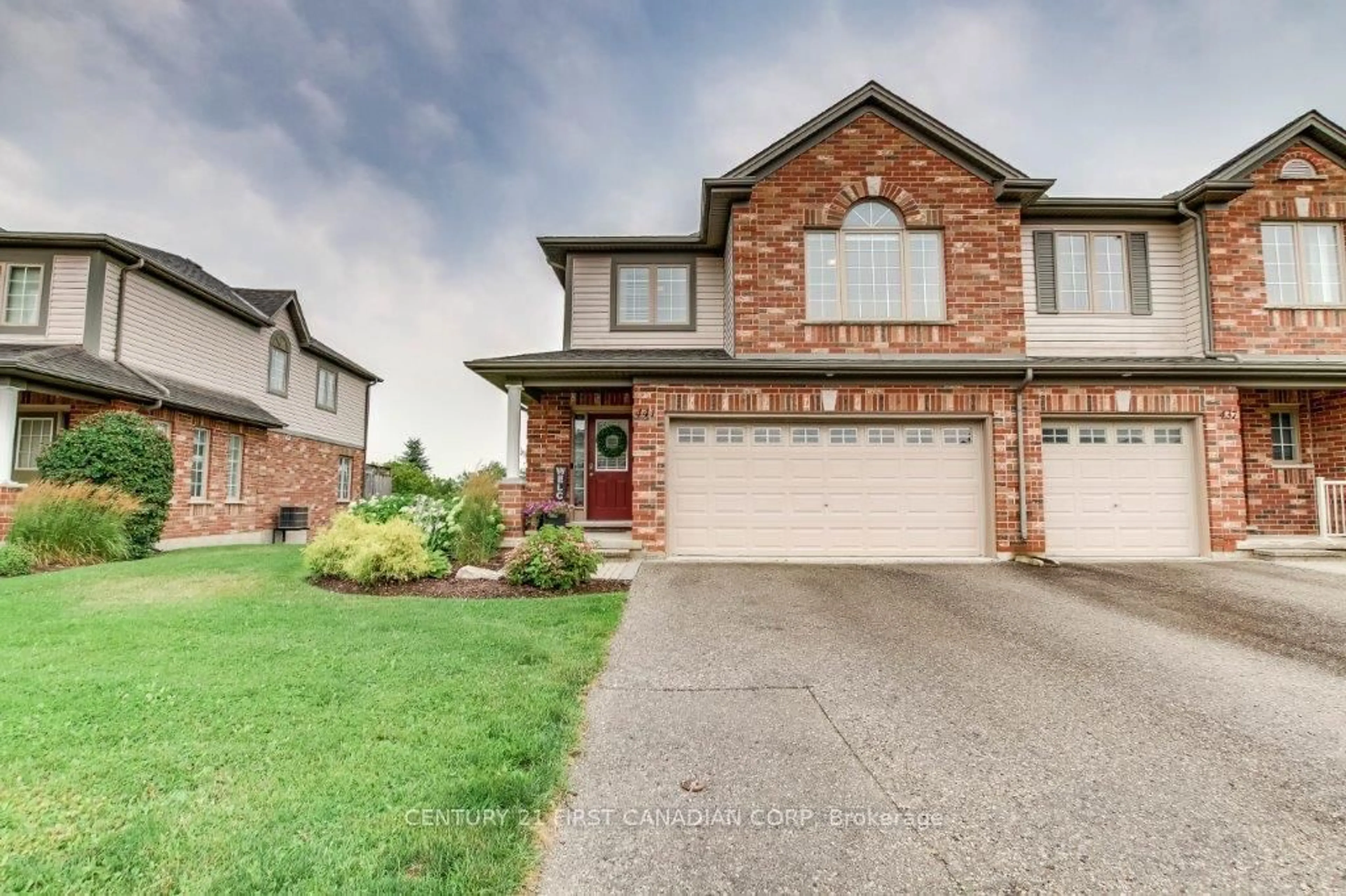 Home with brick exterior material, street for 441 skyline Ave, London North Ontario N5X 4L2