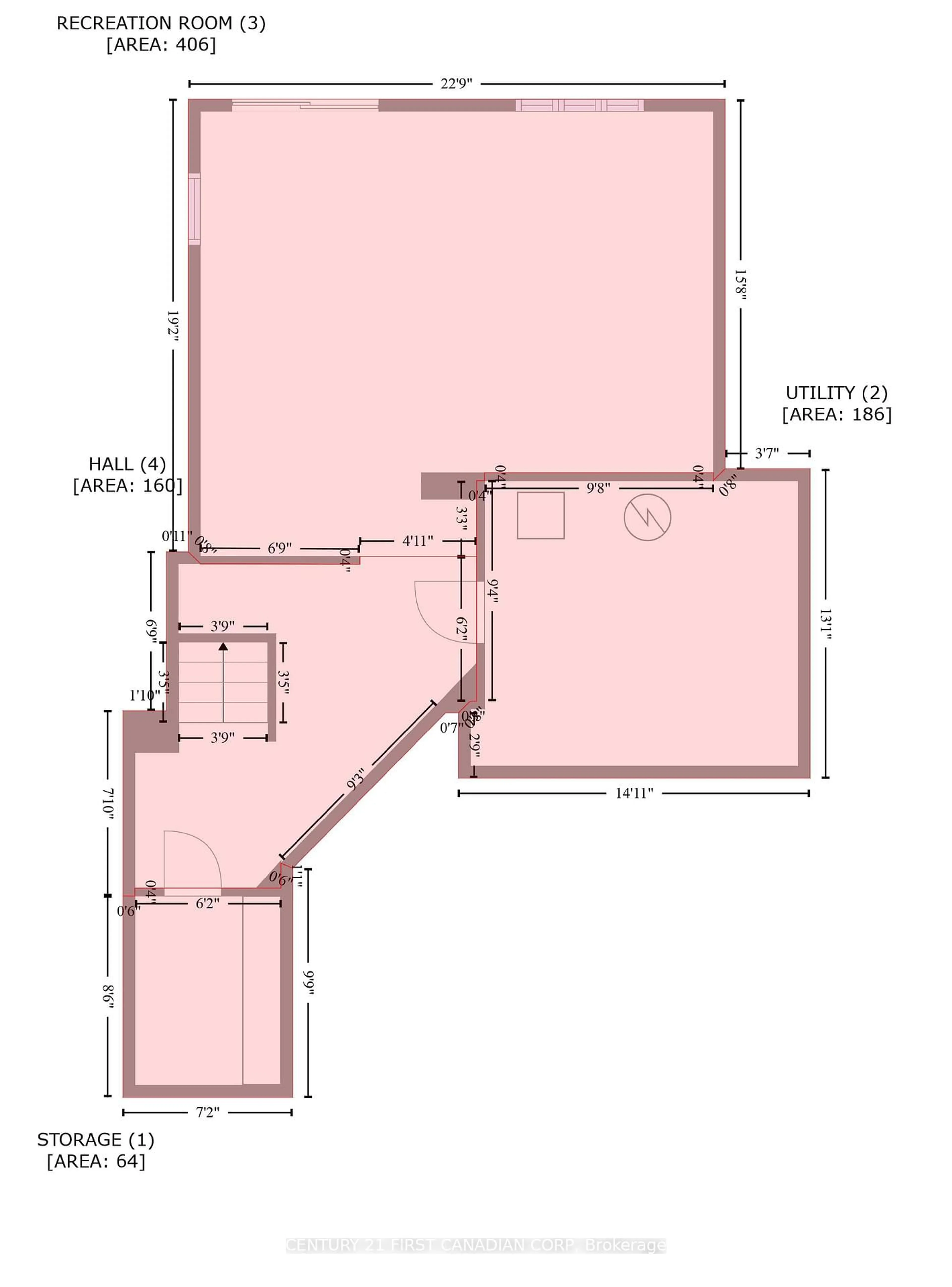 Floor plan for 441 skyline Ave, London North Ontario N5X 4L2
