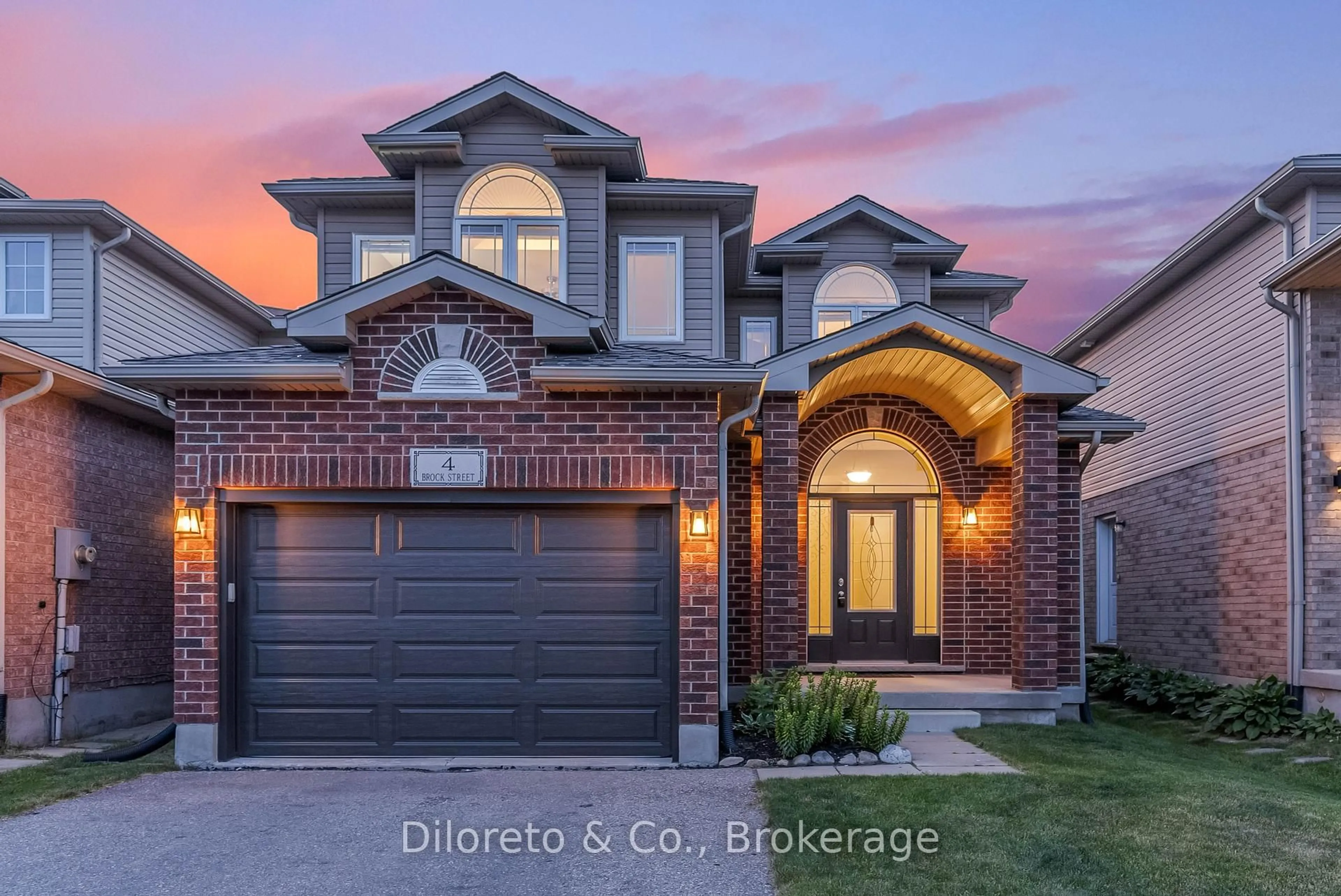 Home with brick exterior material, street for 4 Brock St, Guelph Ontario N1L 0E3