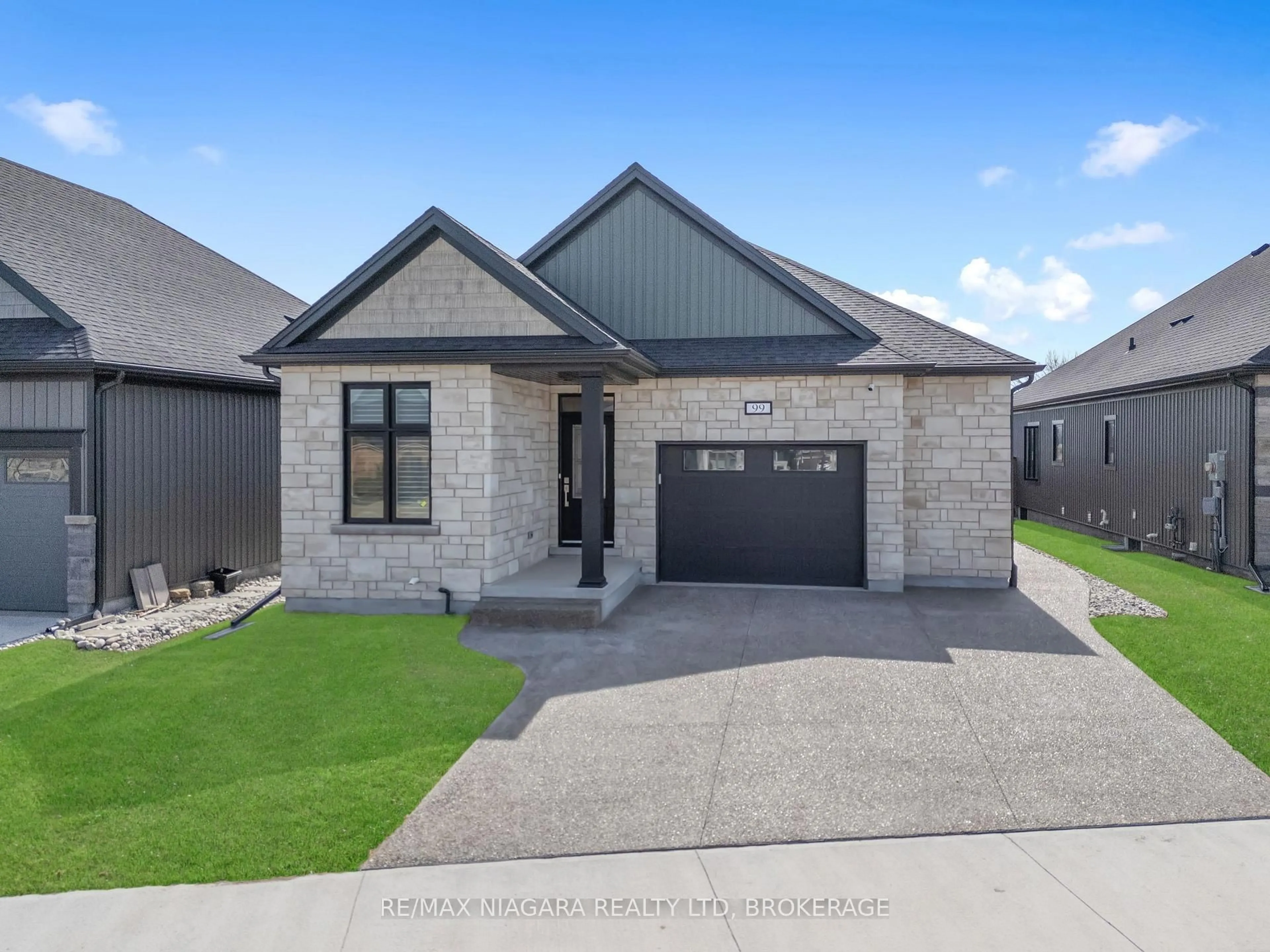 Home with brick exterior material, street for 99 Homestead Dr, Niagara-on-the-Lake Ontario L0S 1J0
