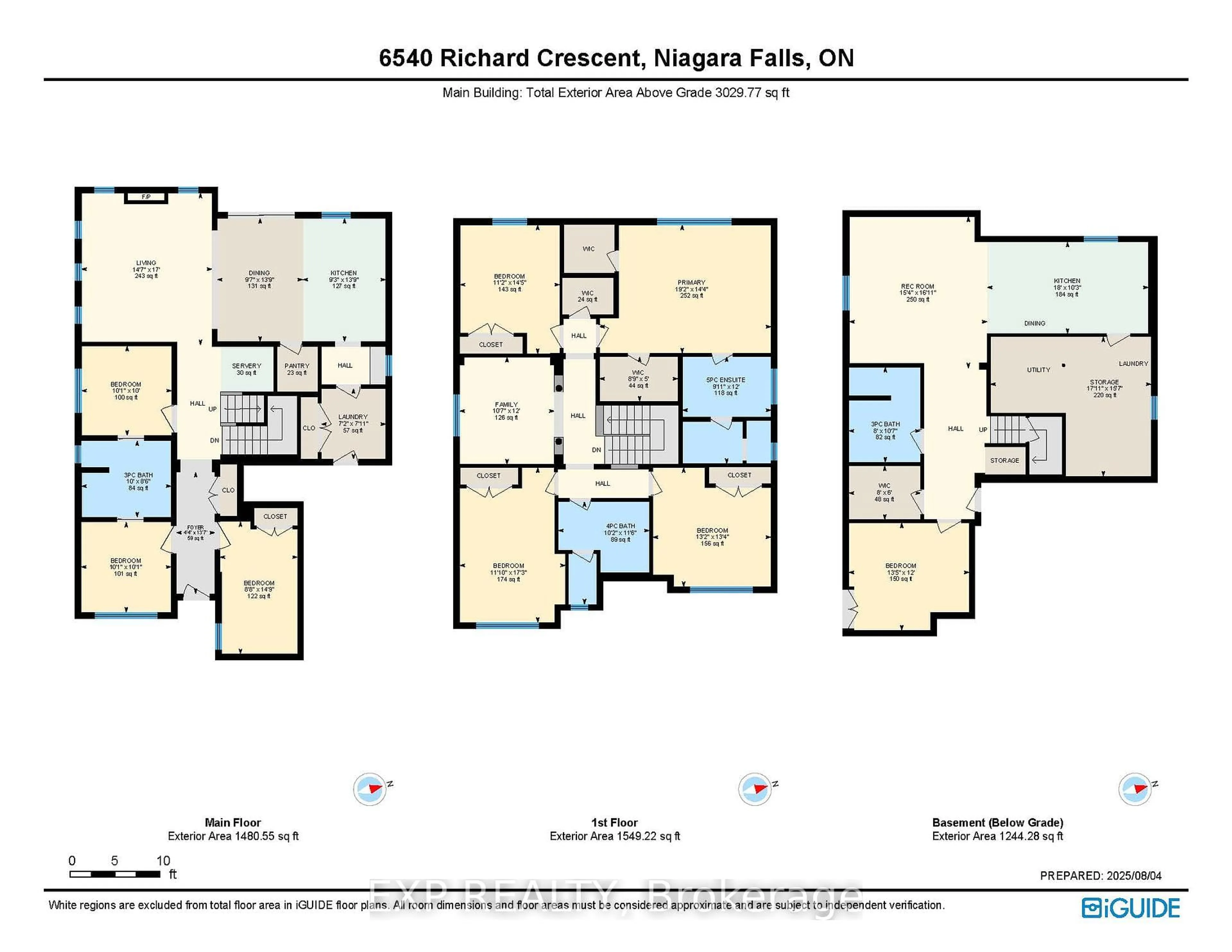 Floor plan for 6540 Richard Cres, Niagara Falls Ontario L2H 0A9