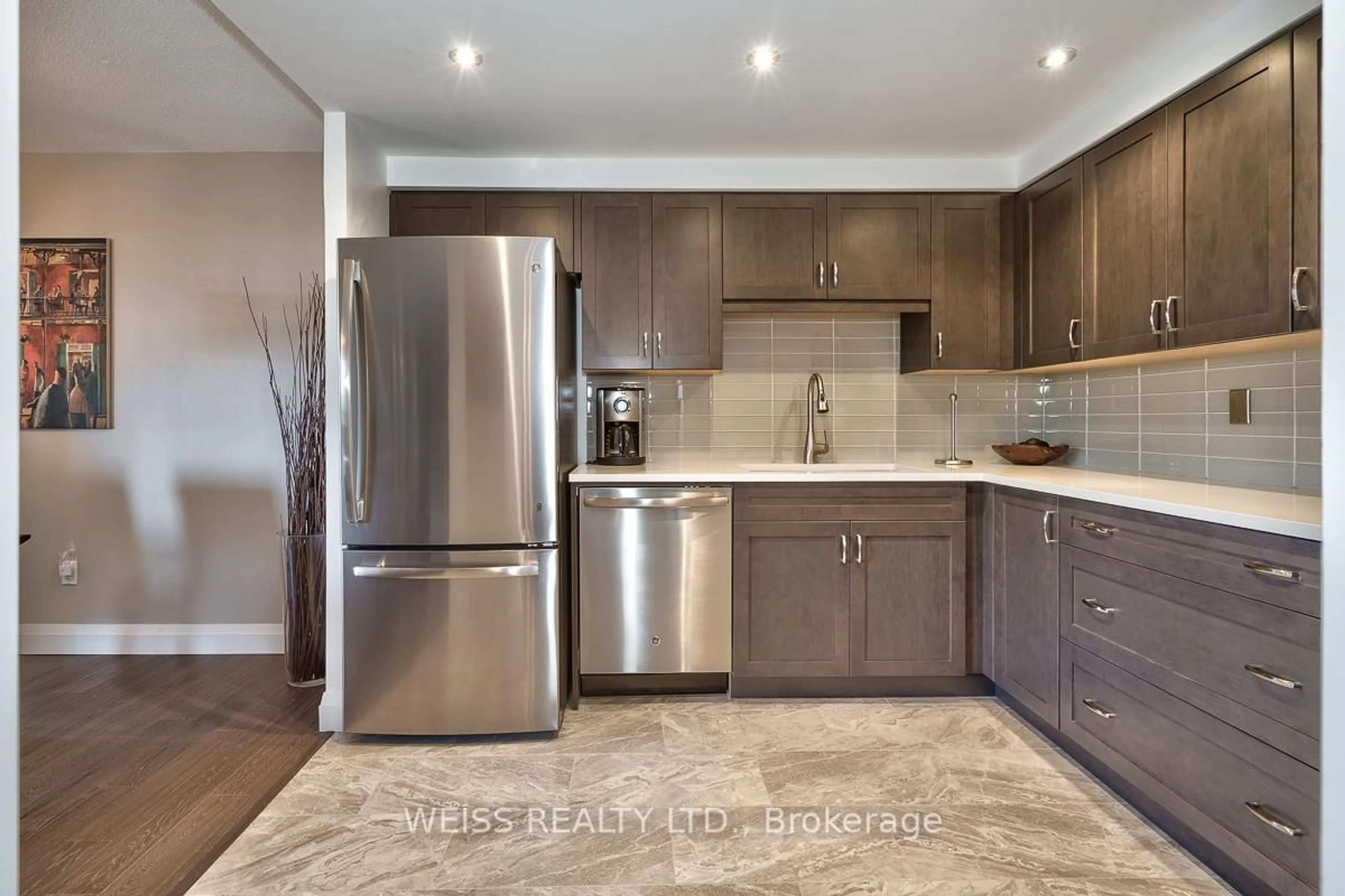 Open concept kitchen, unknown for 500 Green Rd #402, Hamilton Ontario L8E 3M6