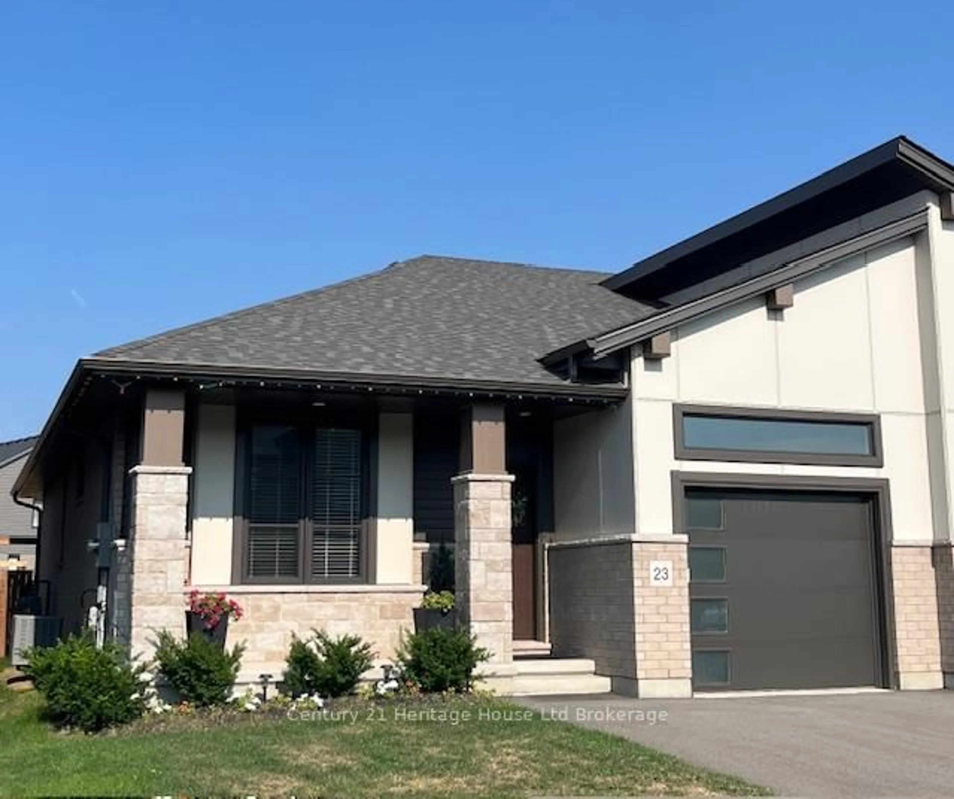 Home with brick exterior material, street for 23 Martin St, Tillsonburg Ontario N4G 0K3