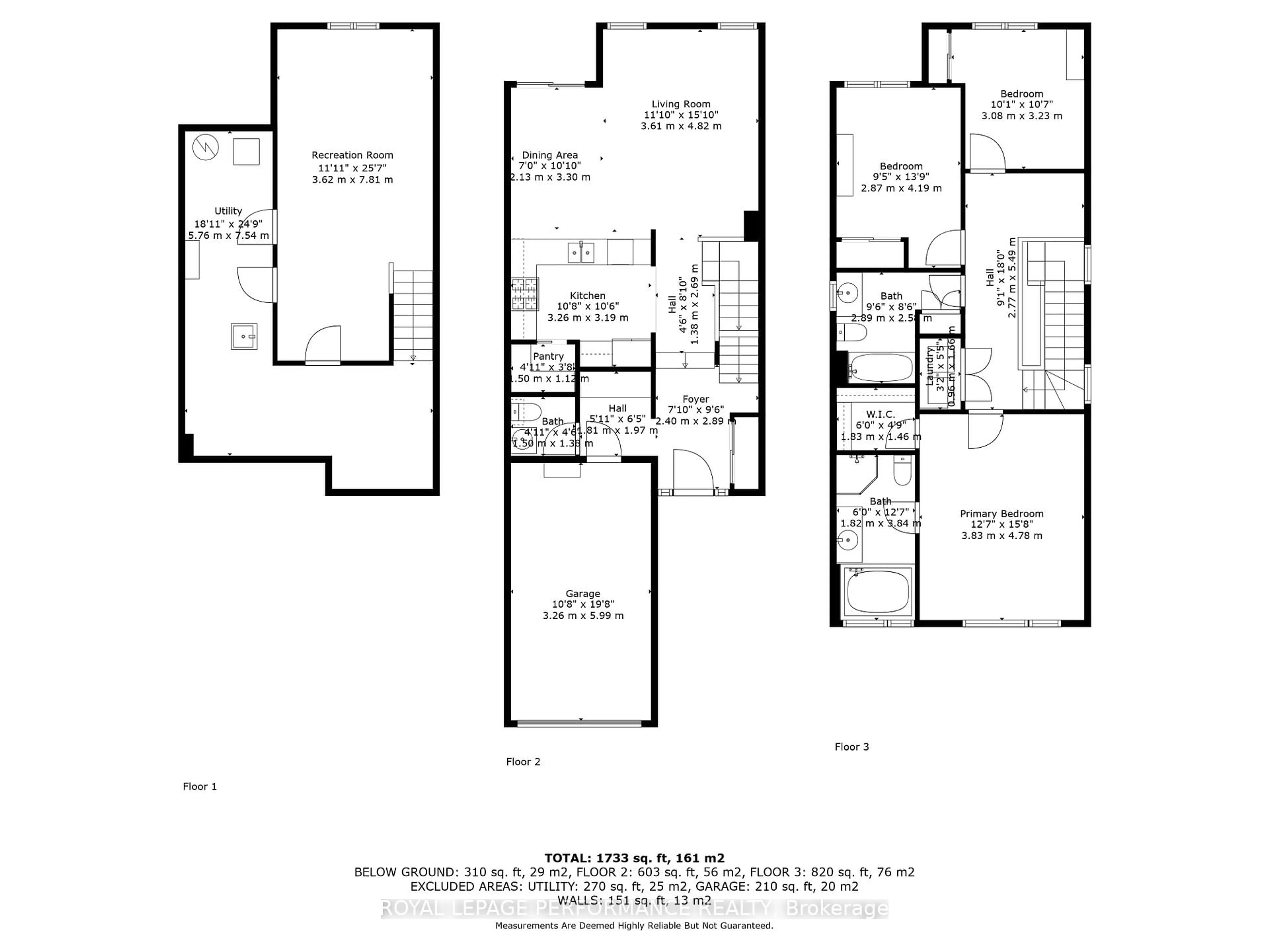 Floor plan for 160 Mattingly Way, Ottawa Ontario K4M 0C5