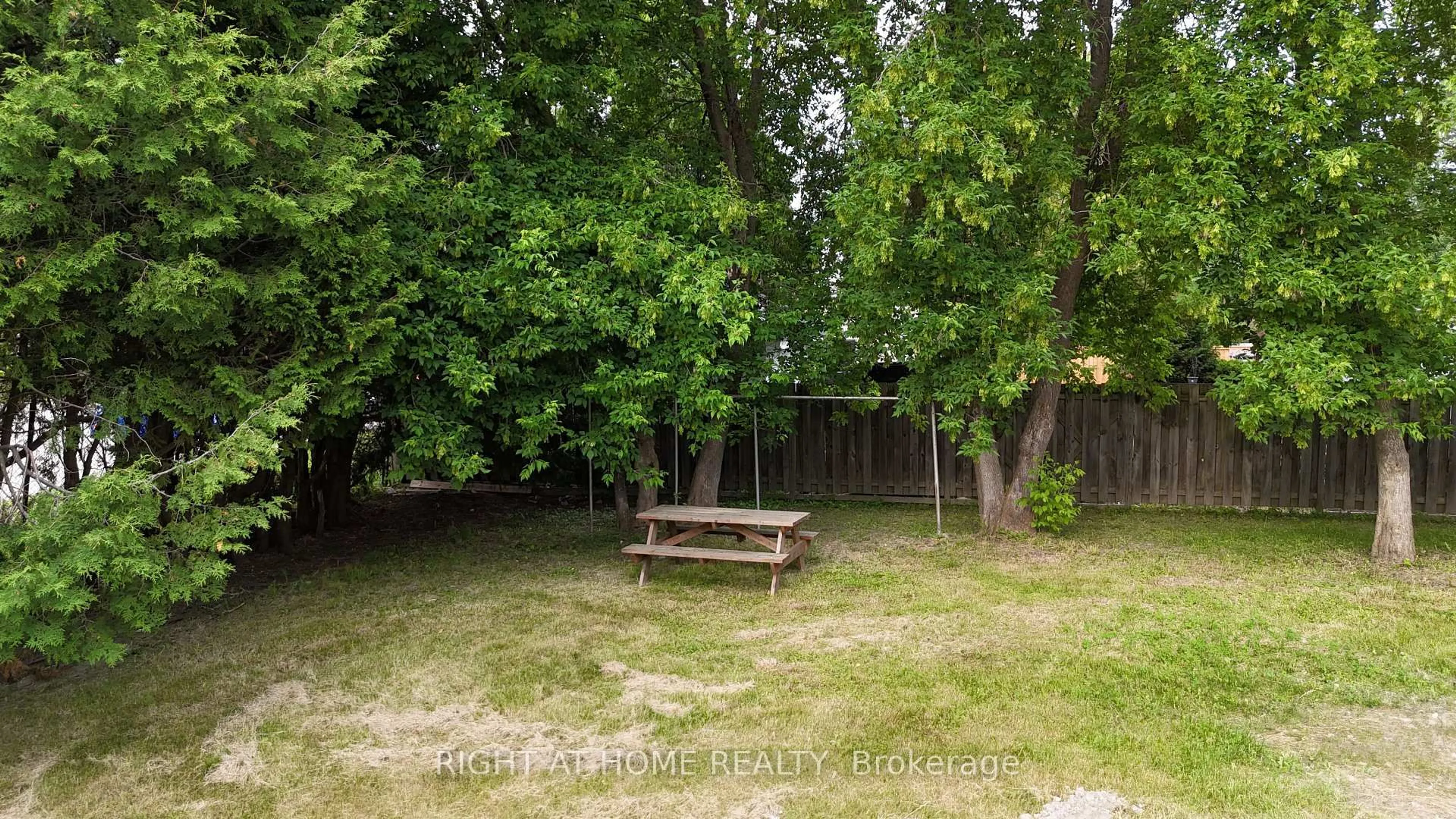 Patio, forest/trees view for 187 Russell St, West Nipissing Ontario P2B 1X7