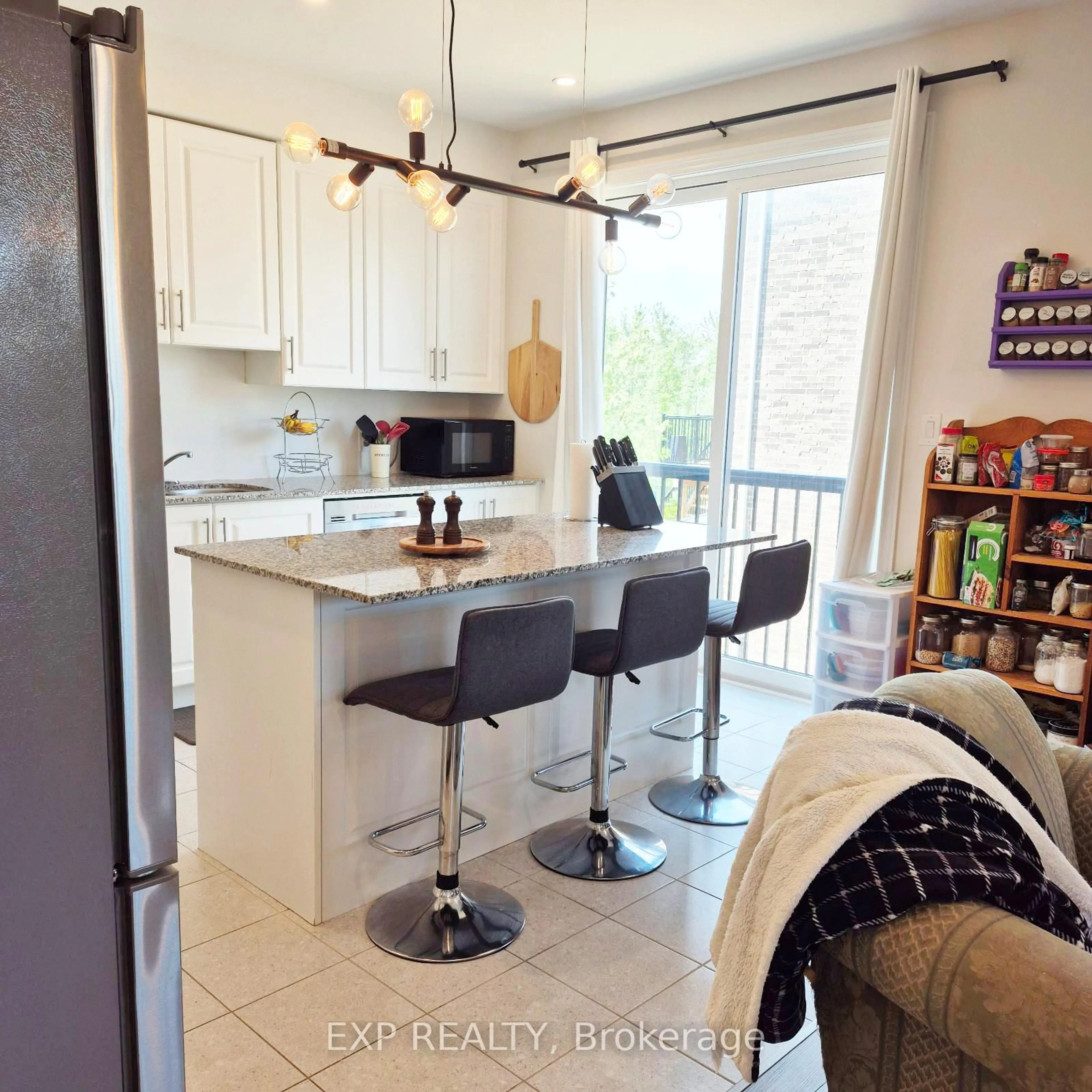 Open concept kitchen, ceramic/tile floor for 1056 Rippingale Tr, Peterborough North Ontario K9H 0J8