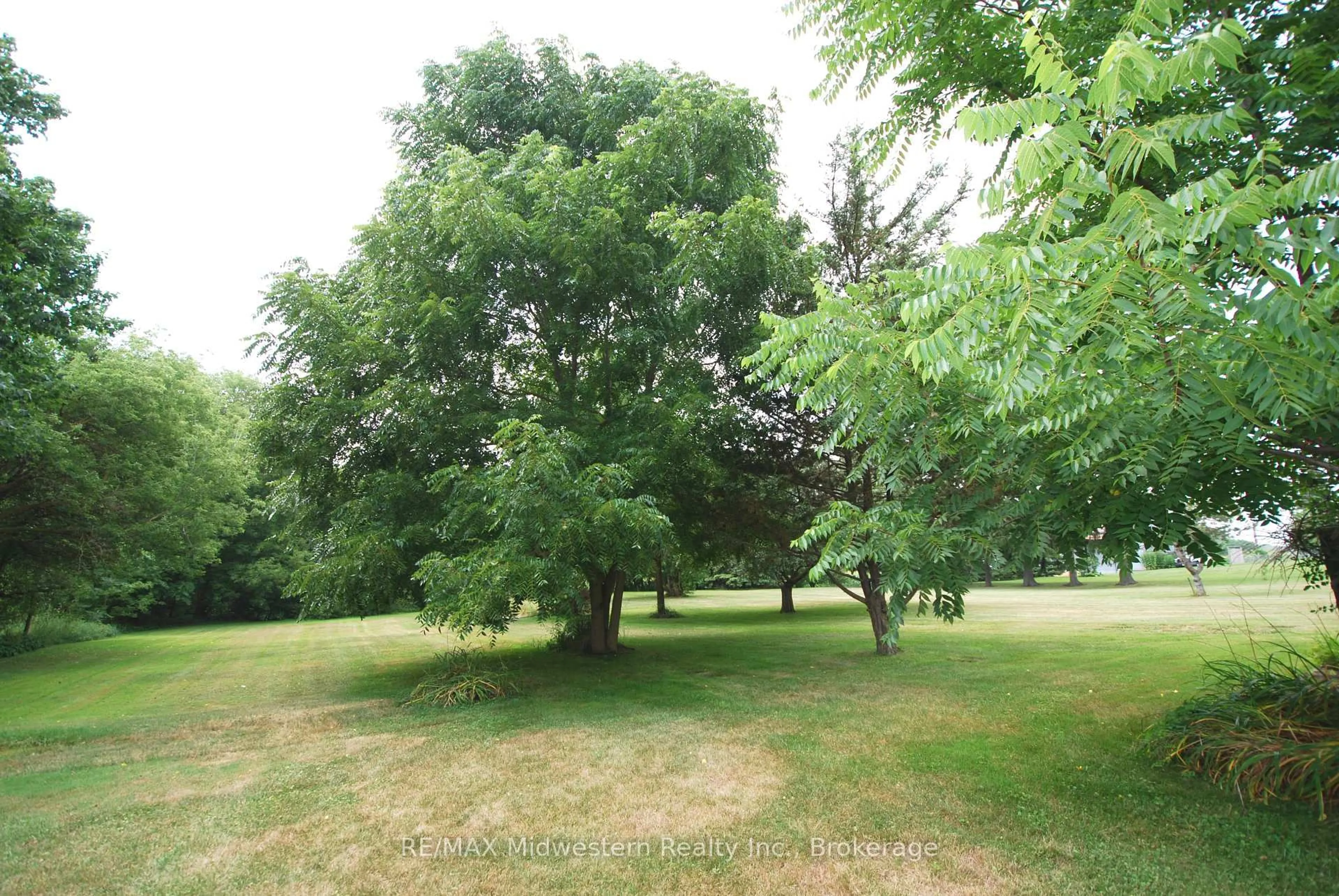 A pic from outside/outdoor area/front of a property/back of a property/a pic from drone, forest/trees view for 445 Brunswick St, Minto Ontario N0G 2P0