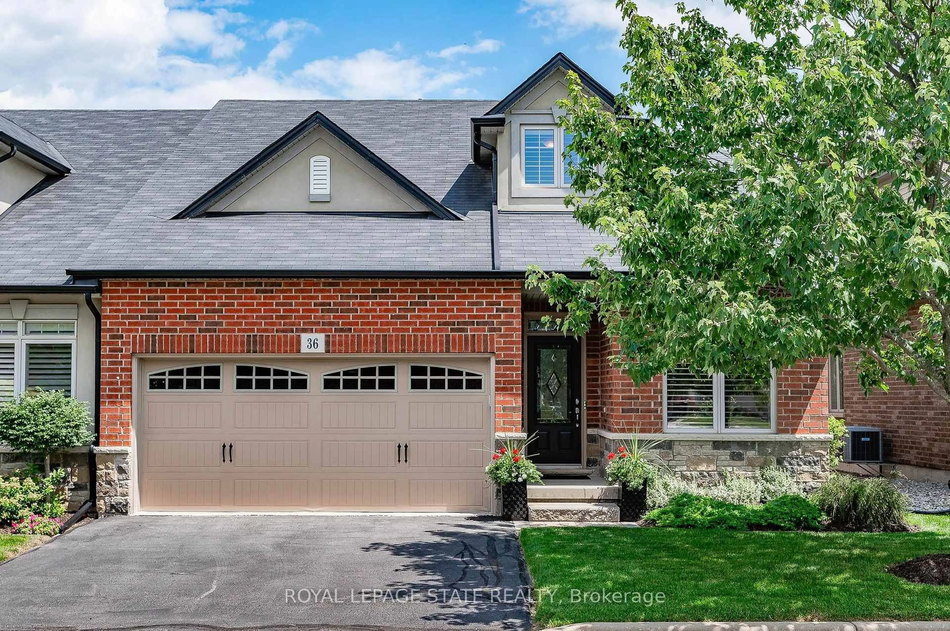 Home with brick exterior material, street for 36 Toulon Ave, Hamilton Ontario L9K 0E5