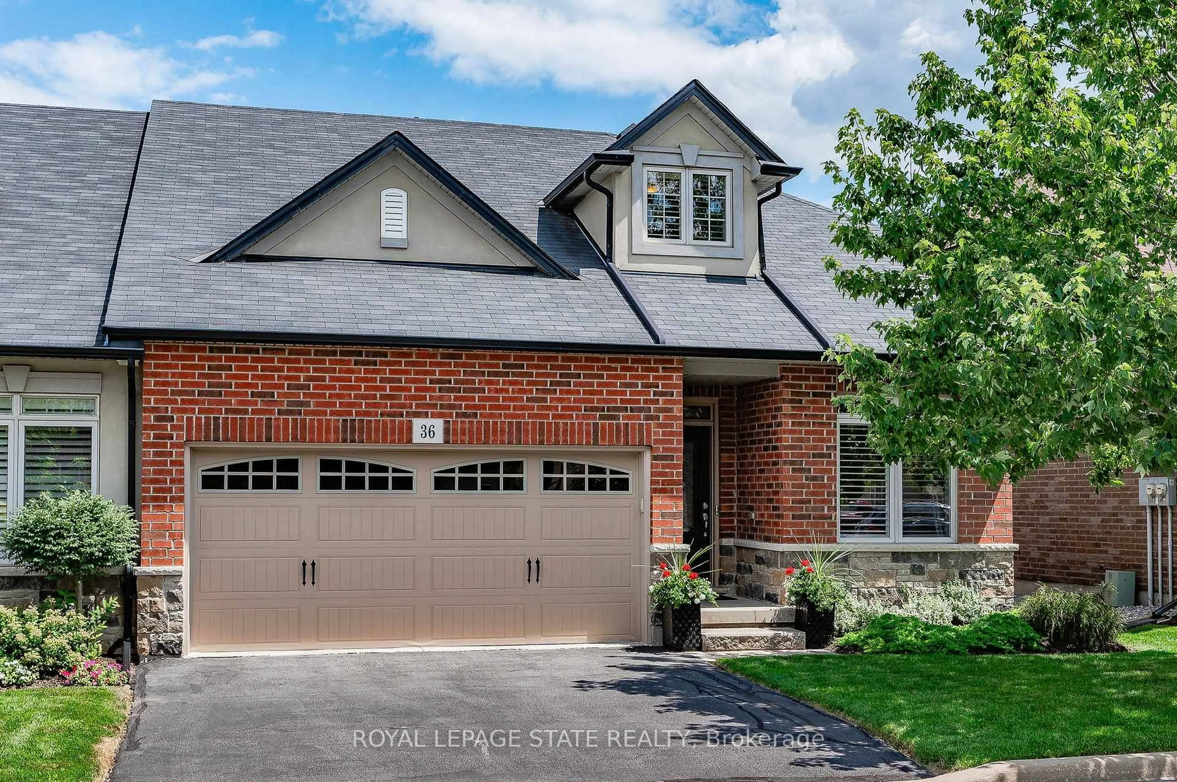 Home with brick exterior material, street for 36 Toulon Ave, Hamilton Ontario L9K 0E5