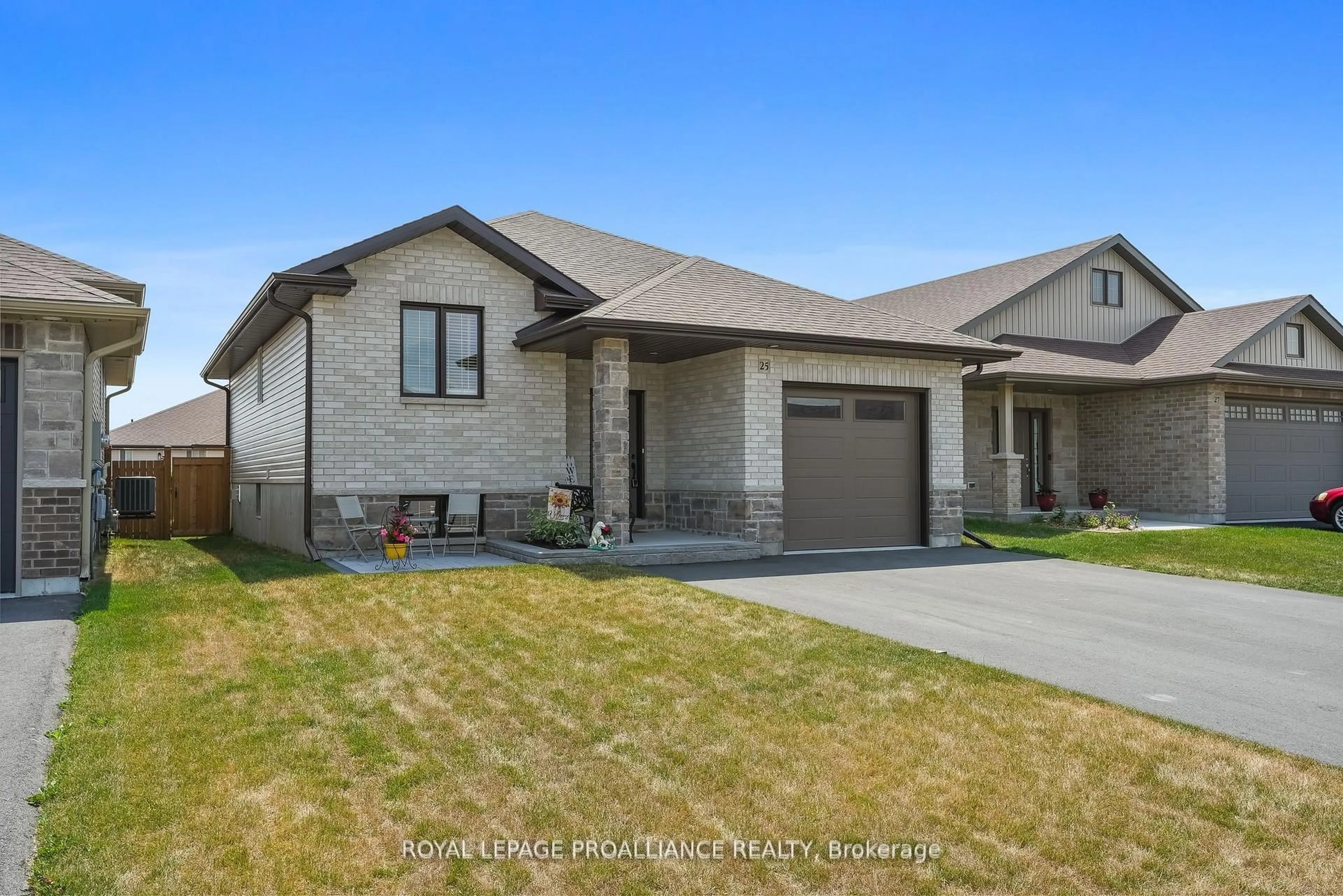 Home with brick exterior material, street for 25 Cedar Park Cres, Quinte West Ontario K8V 0J1
