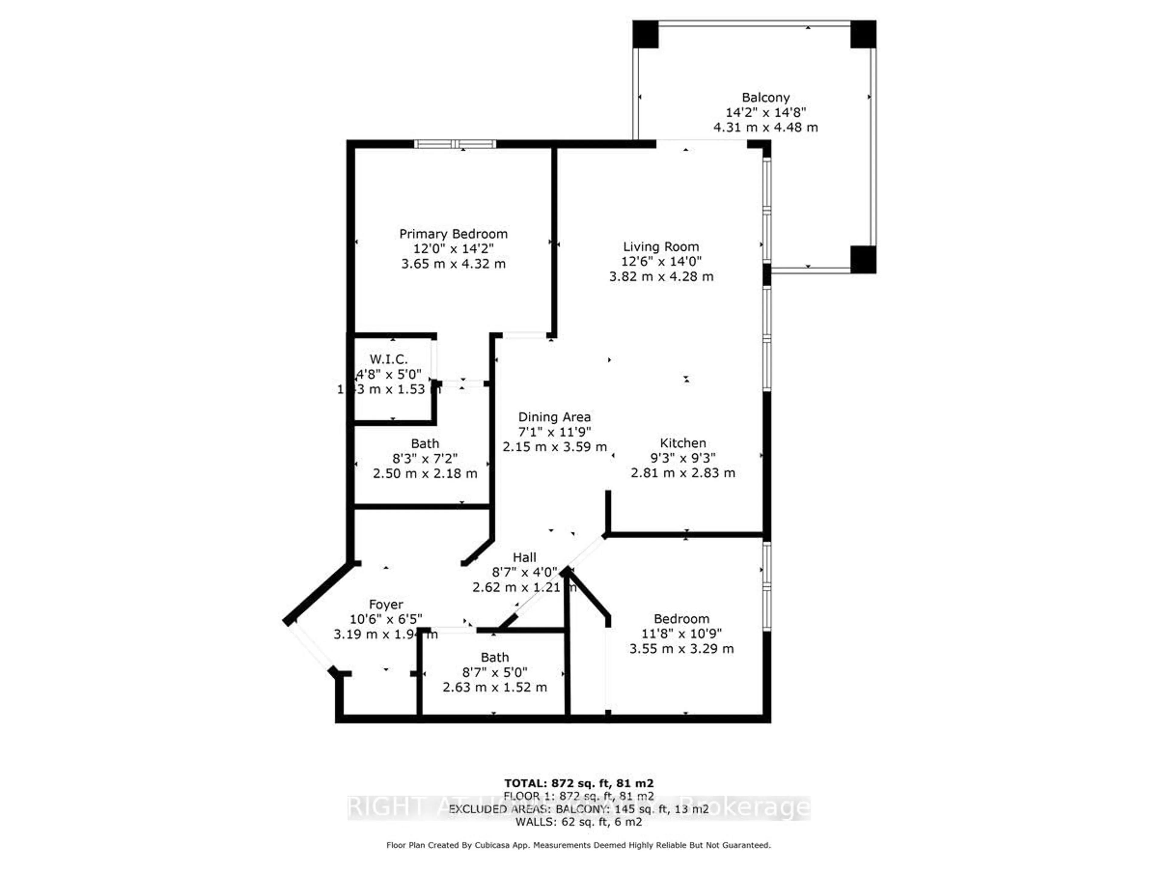 Floor plan for 141 Potts Private #202, Ottawa Ontario K4A 0X9