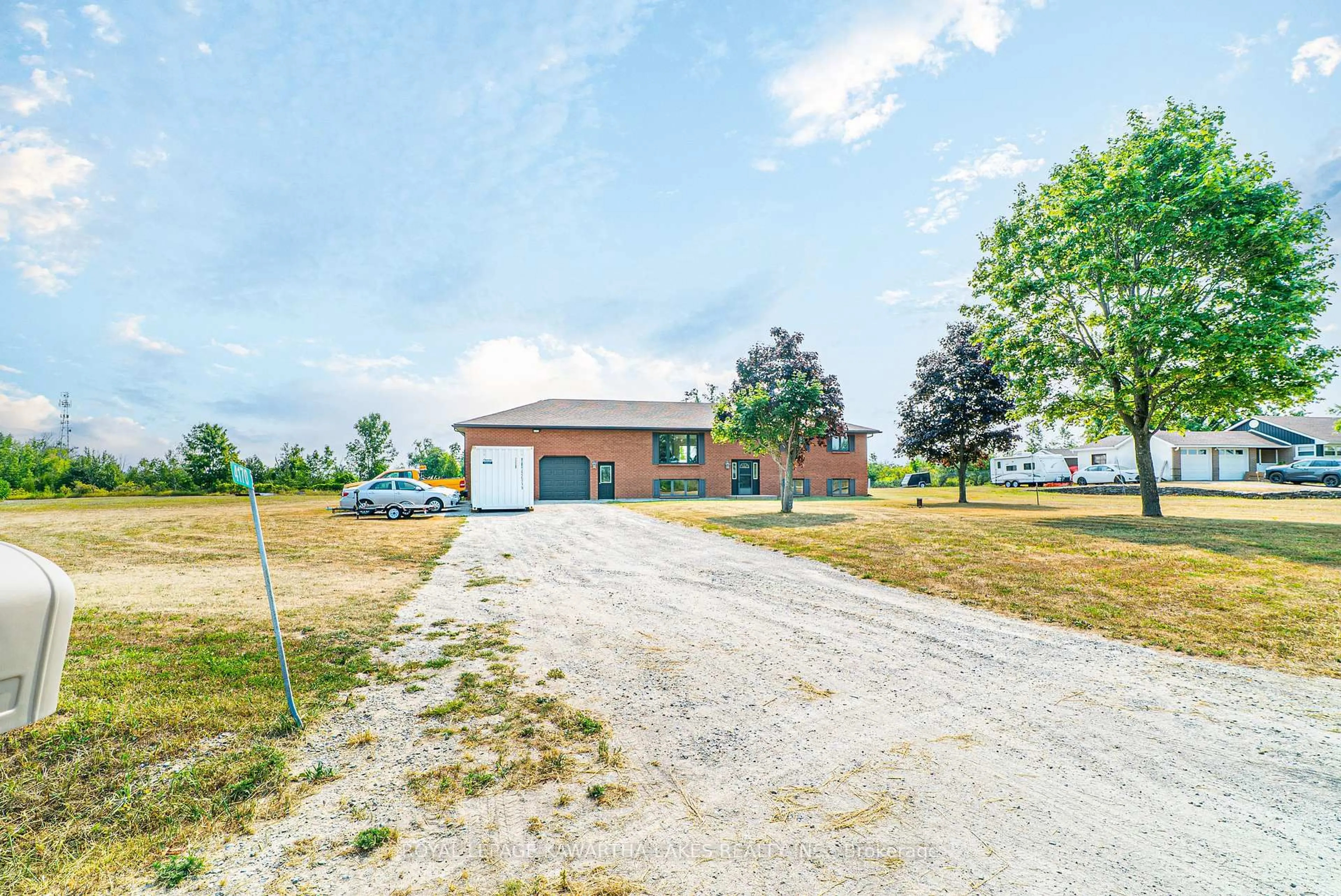 A pic from outside/outdoor area/front of a property/back of a property/a pic from drone, unknown for 4170 Hwy 35, Kawartha Lakes Ontario K0M 1G0