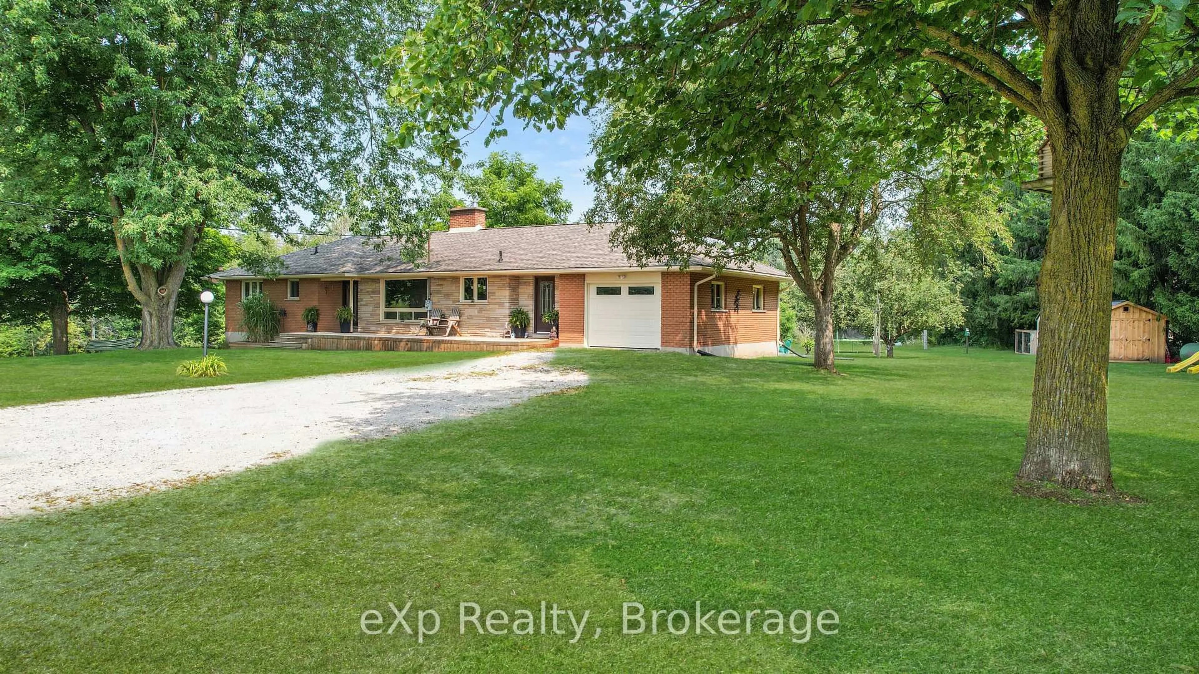 A pic from outside/outdoor area/front of a property/back of a property/a pic from drone, unknown for 164 Concession Road 2 Sdr, Brockton Ontario N0G 2V0