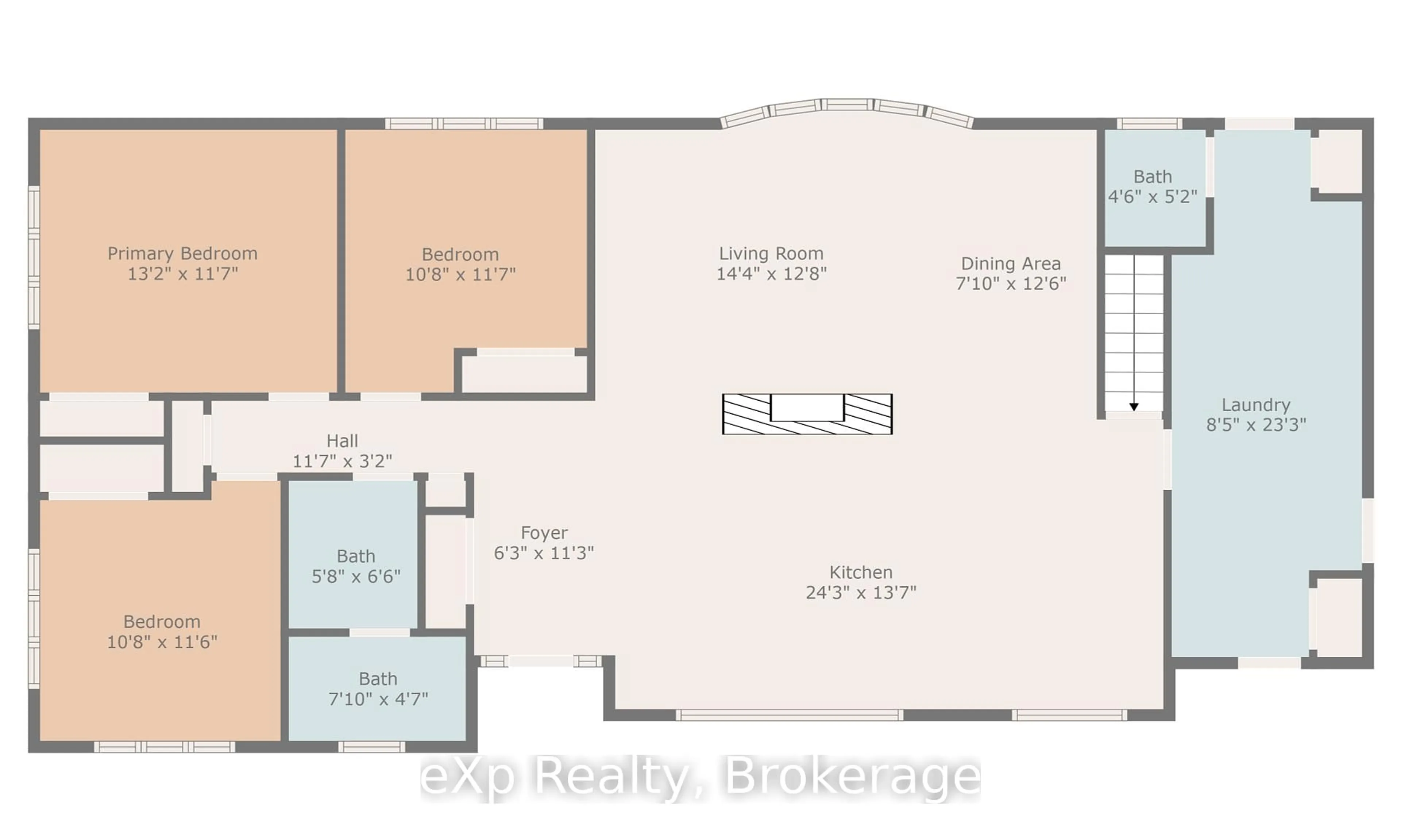 Floor plan for 164 Concession Road 2 Sdr, Brockton Ontario N0G 2V0
