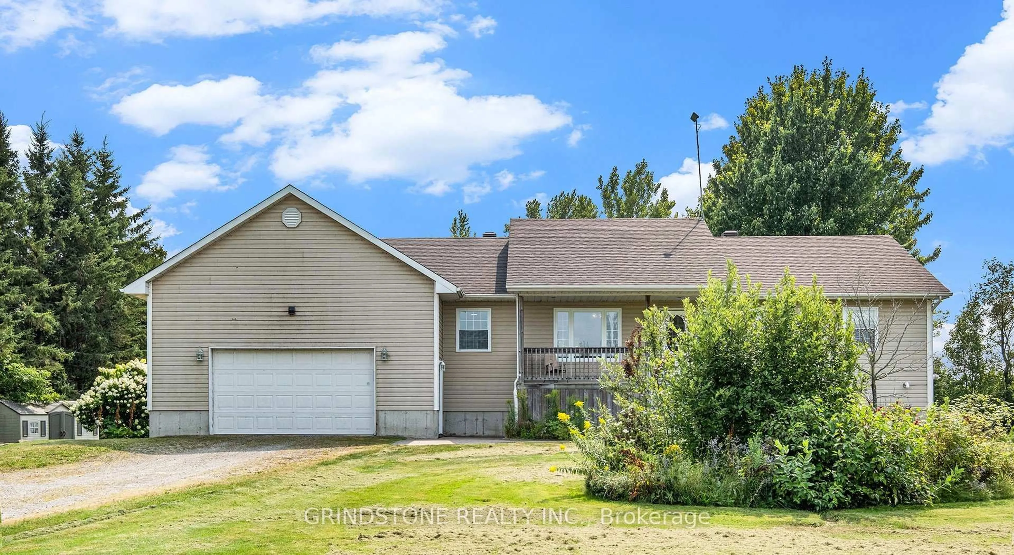 Home with vinyl exterior material, street for 341 Gillies Corners Sdrd, Smiths Falls Ontario K7A 4S7