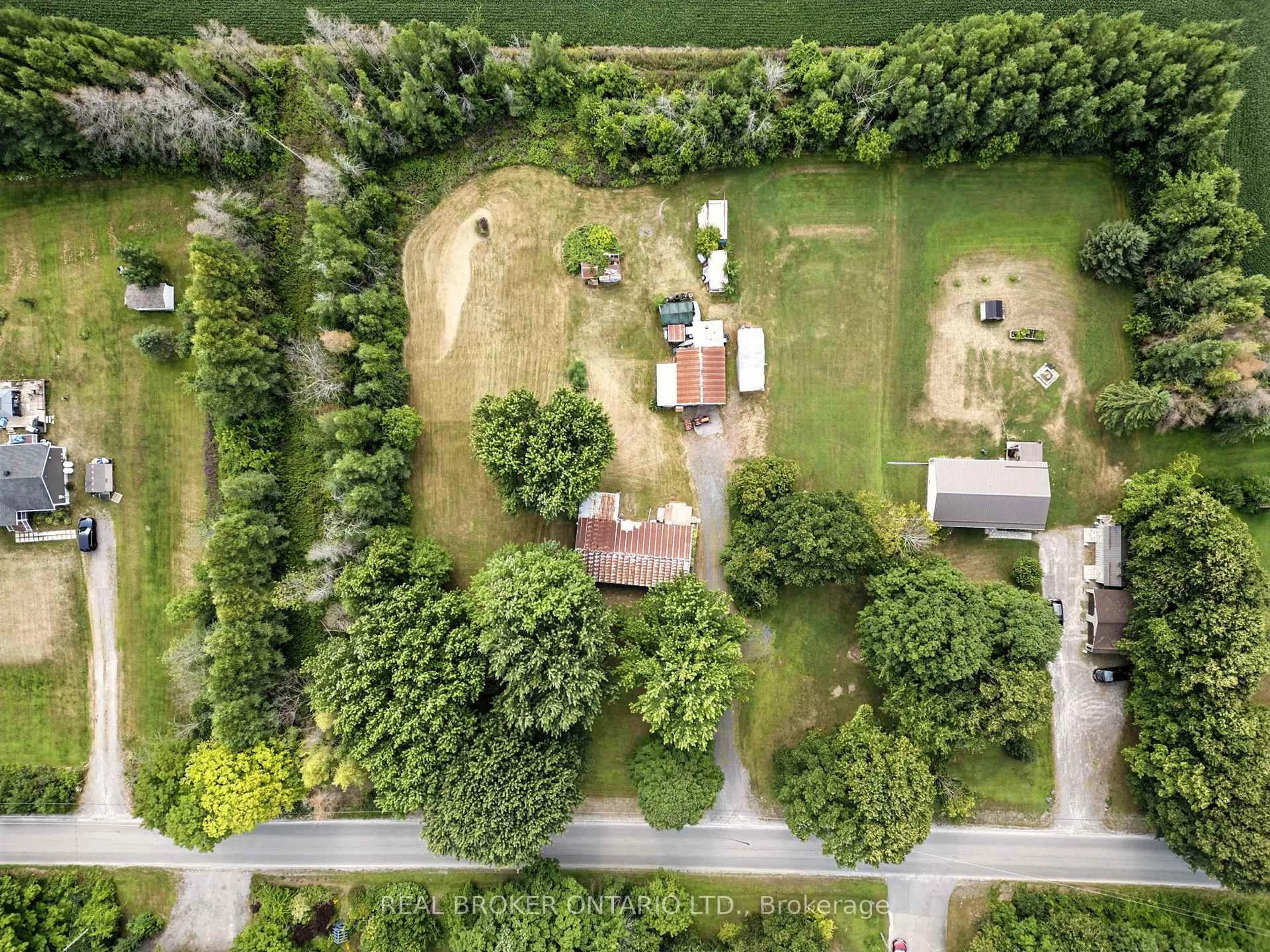 A pic from outside/outdoor area/front of a property/back of a property/a pic from drone, unknown for 2780 Tompkins Rd, North Grenville Ontario K0G 1J0