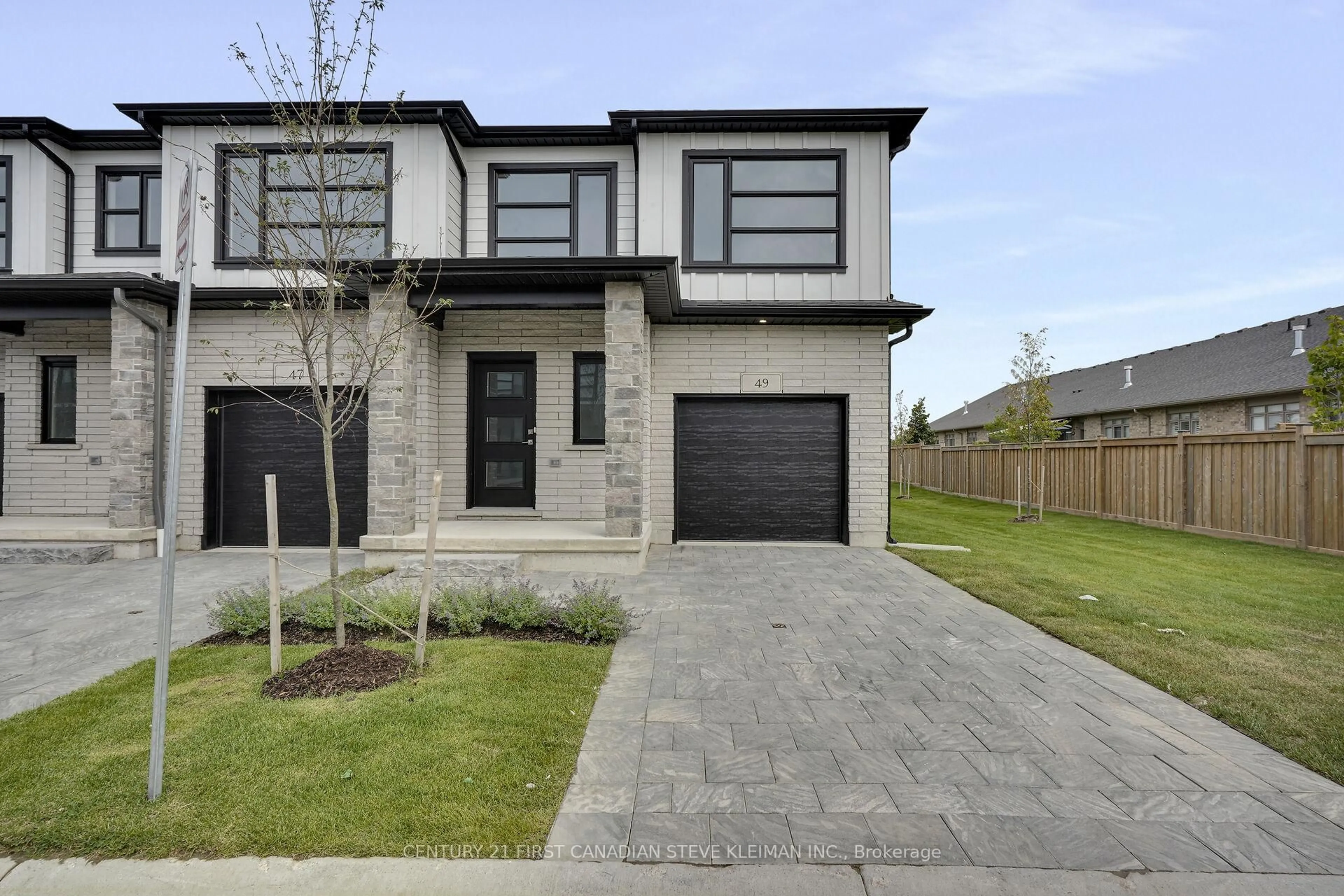 Home with brick exterior material, street for 2700 Buroak Dr #49, London North Ontario N6G 3Z5