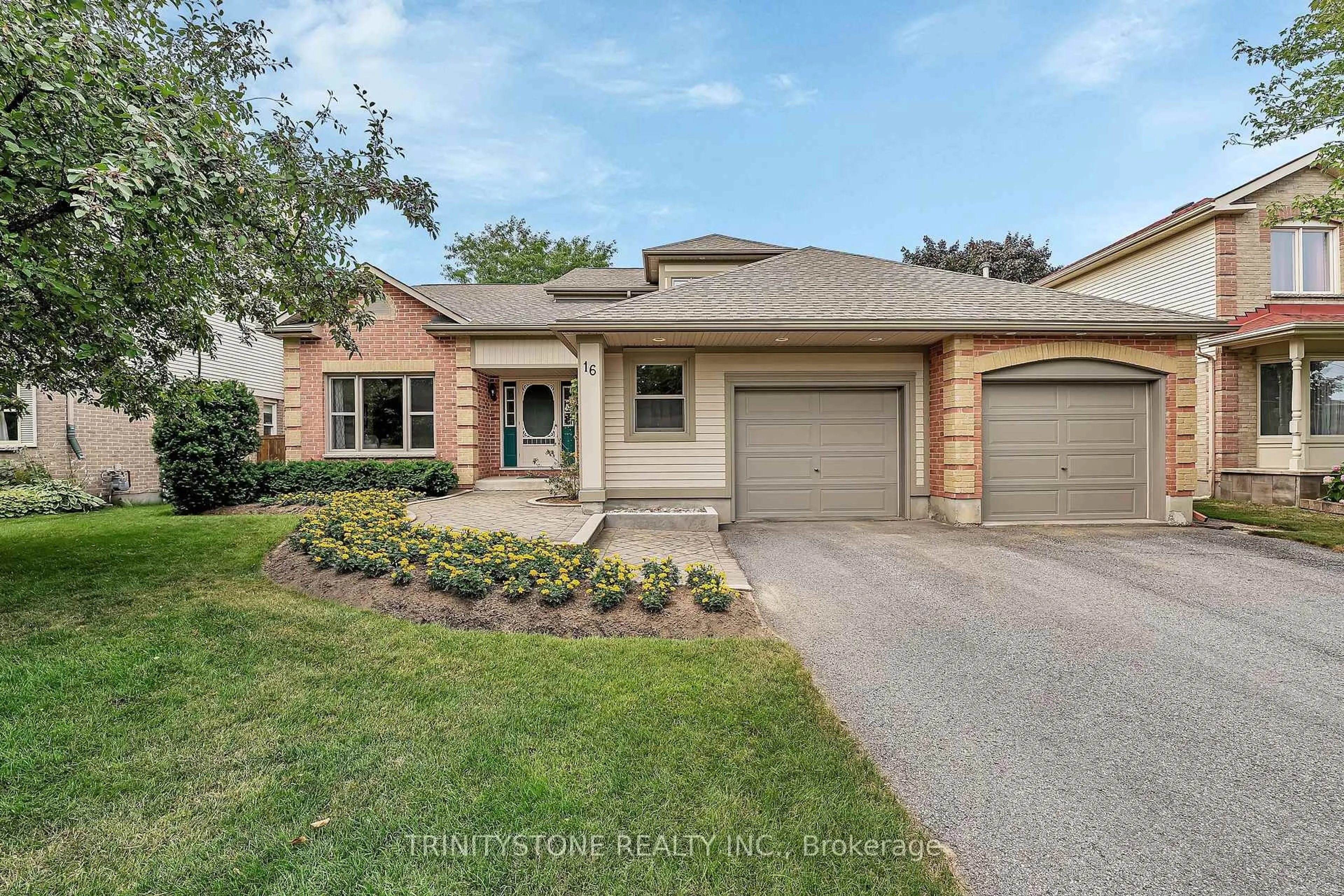 Home with brick exterior material, street for 16 Pullman Ave, Ottawa Ontario K2S 1C4
