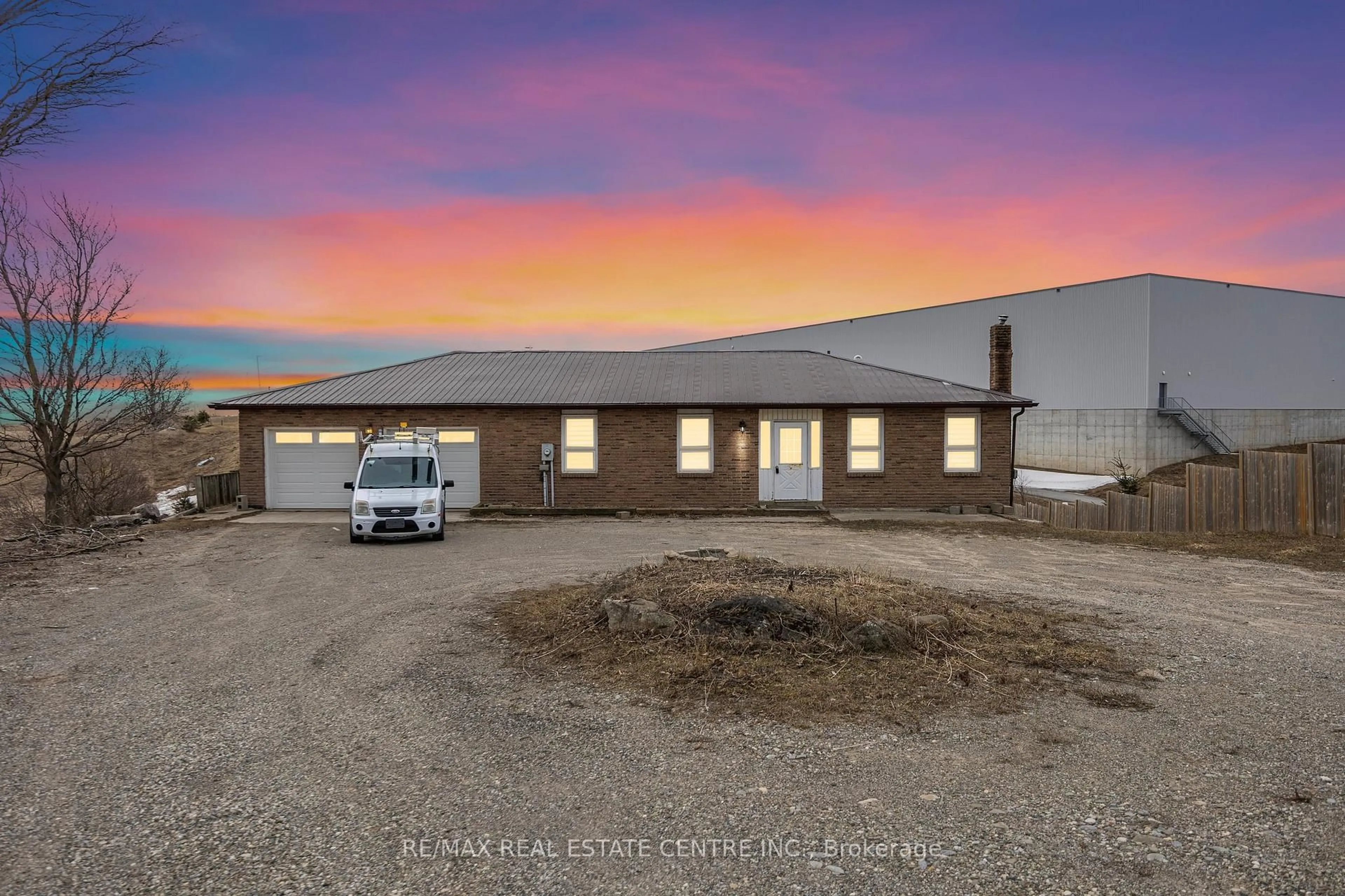 A pic from outside/outdoor area/front of a property/back of a property/a pic from drone, building for 205386 County Rd 109, East Garafraxa Ontario L9W 7M5