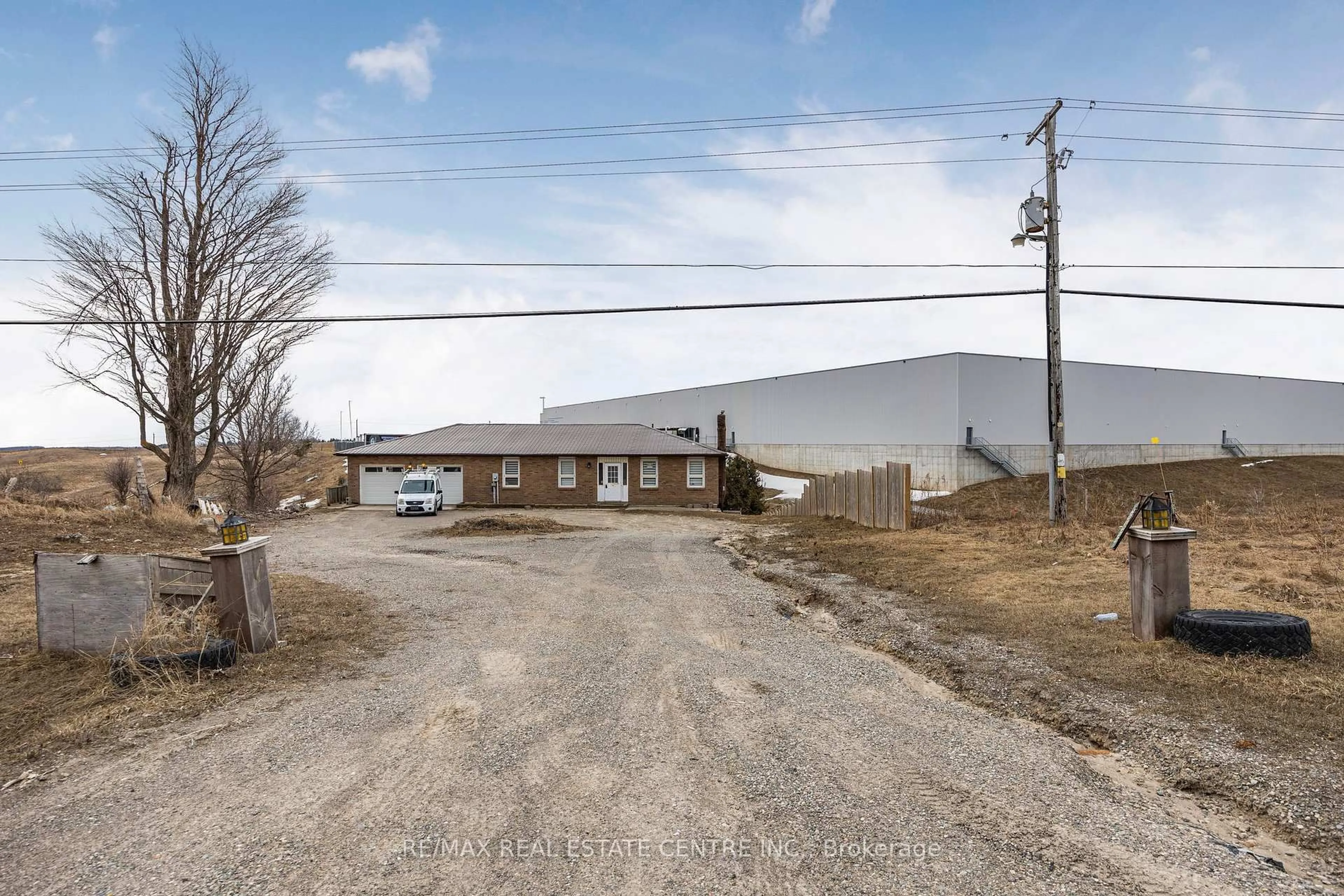 A pic from outside/outdoor area/front of a property/back of a property/a pic from drone, unknown for 205386 County Rd 109, East Garafraxa Ontario L9W 7M5