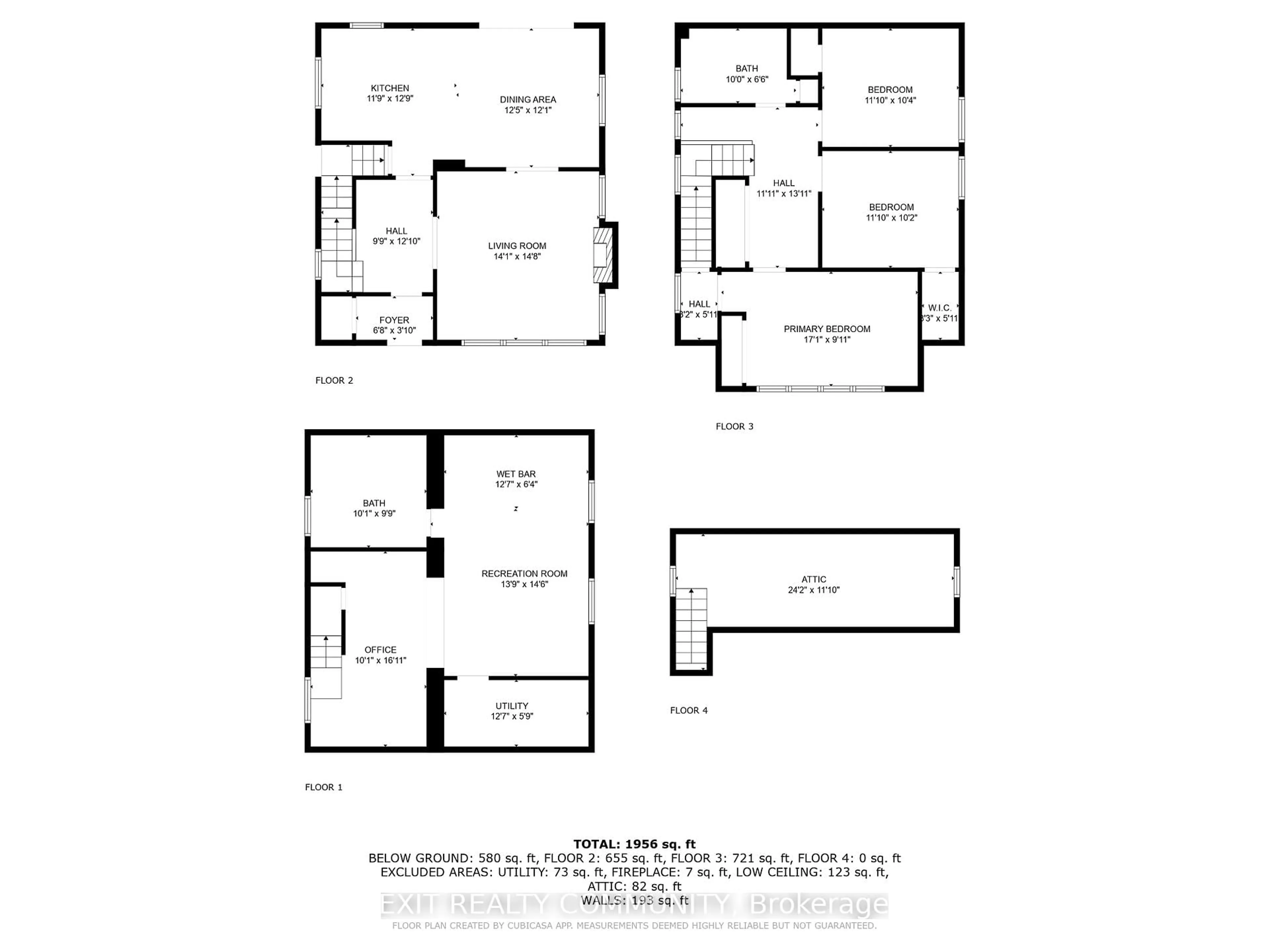 Floor plan for 241 Briscoe St, London South Ontario N6C 1X5