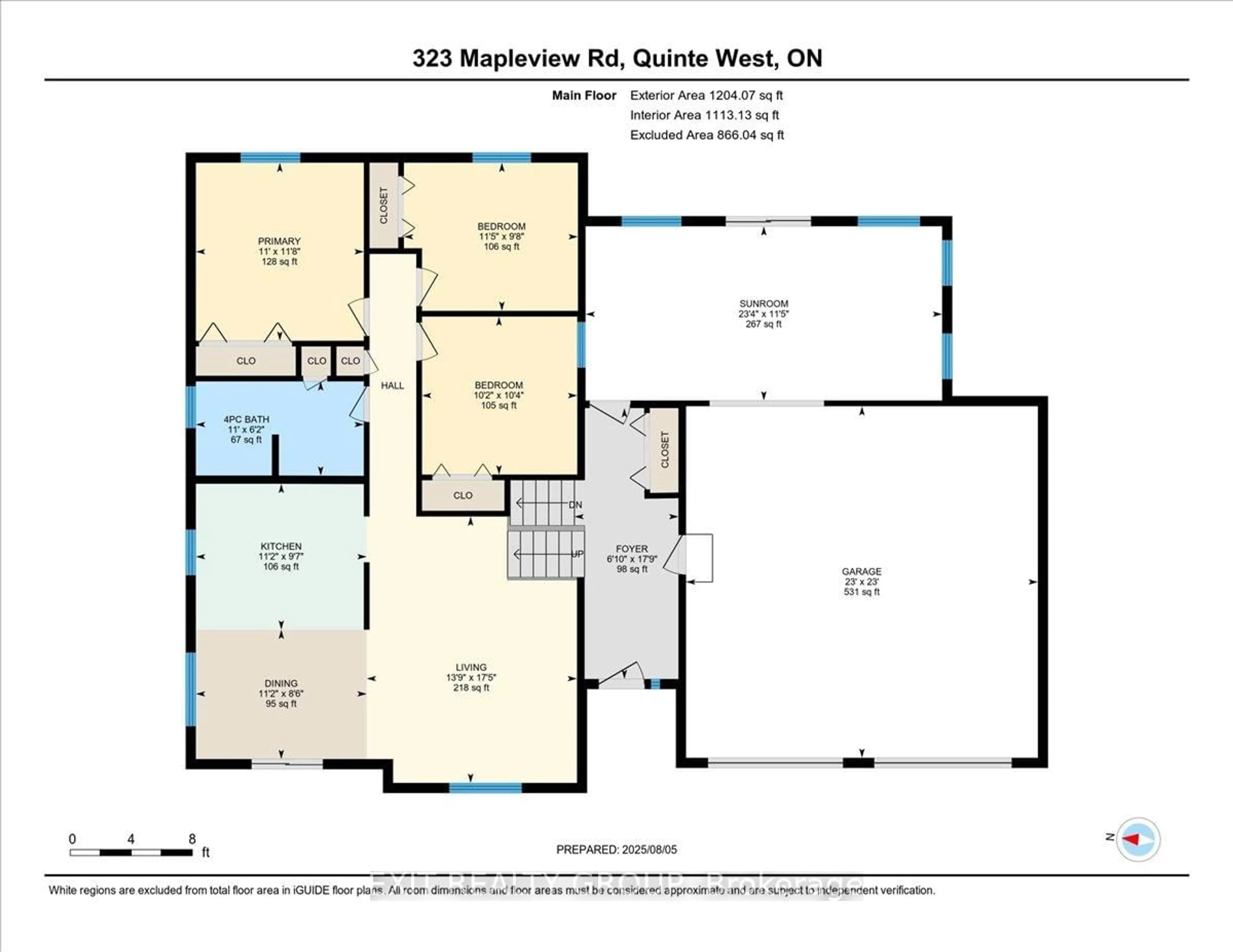 Floor plan for 323 Mapleview Rd, Hastings Ontario K0K 2C0
