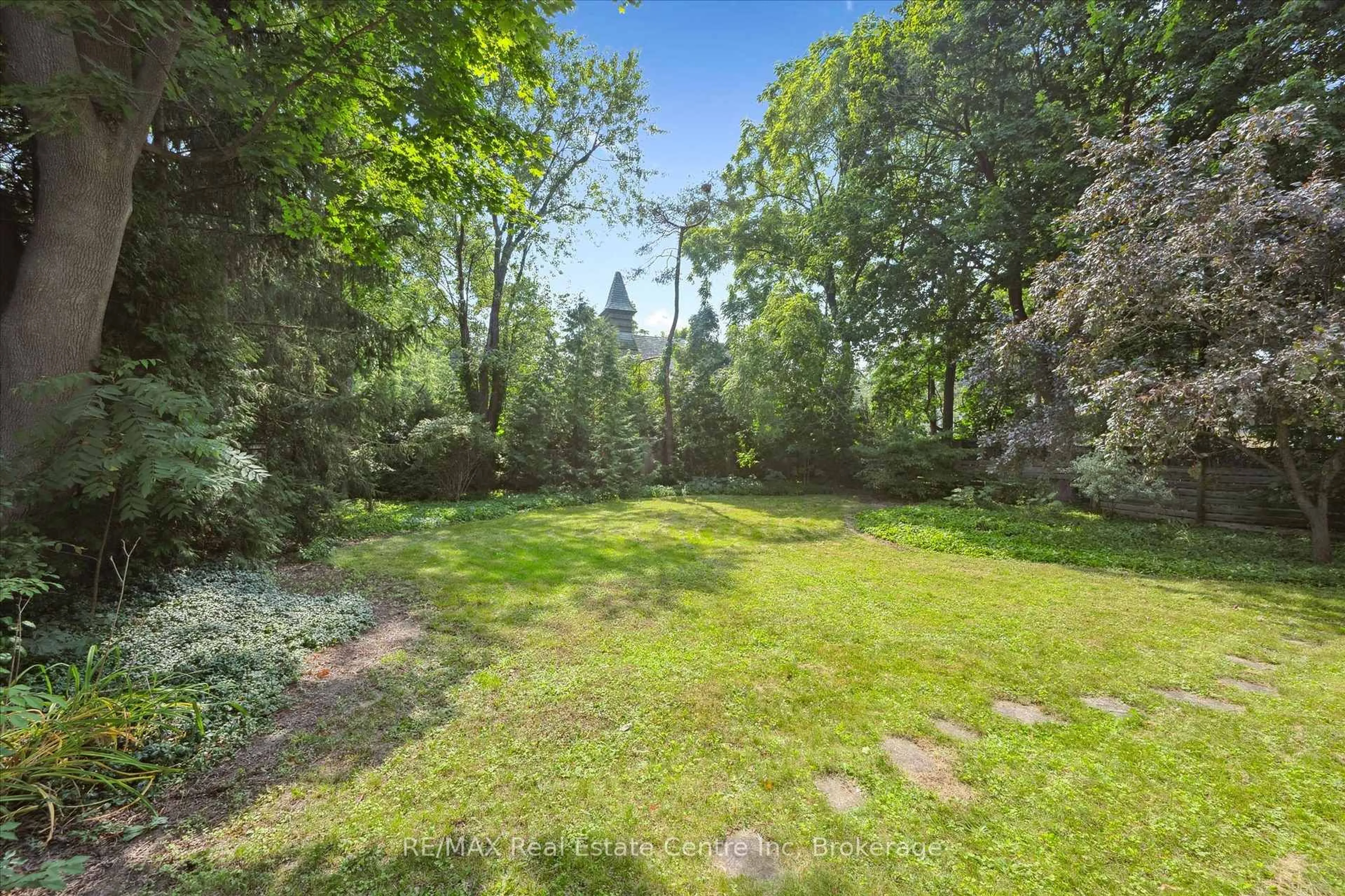 A pic from outside/outdoor area/front of a property/back of a property/a pic from drone, forest/trees view for 64 Stuart St, Guelph Ontario N1E 4S5