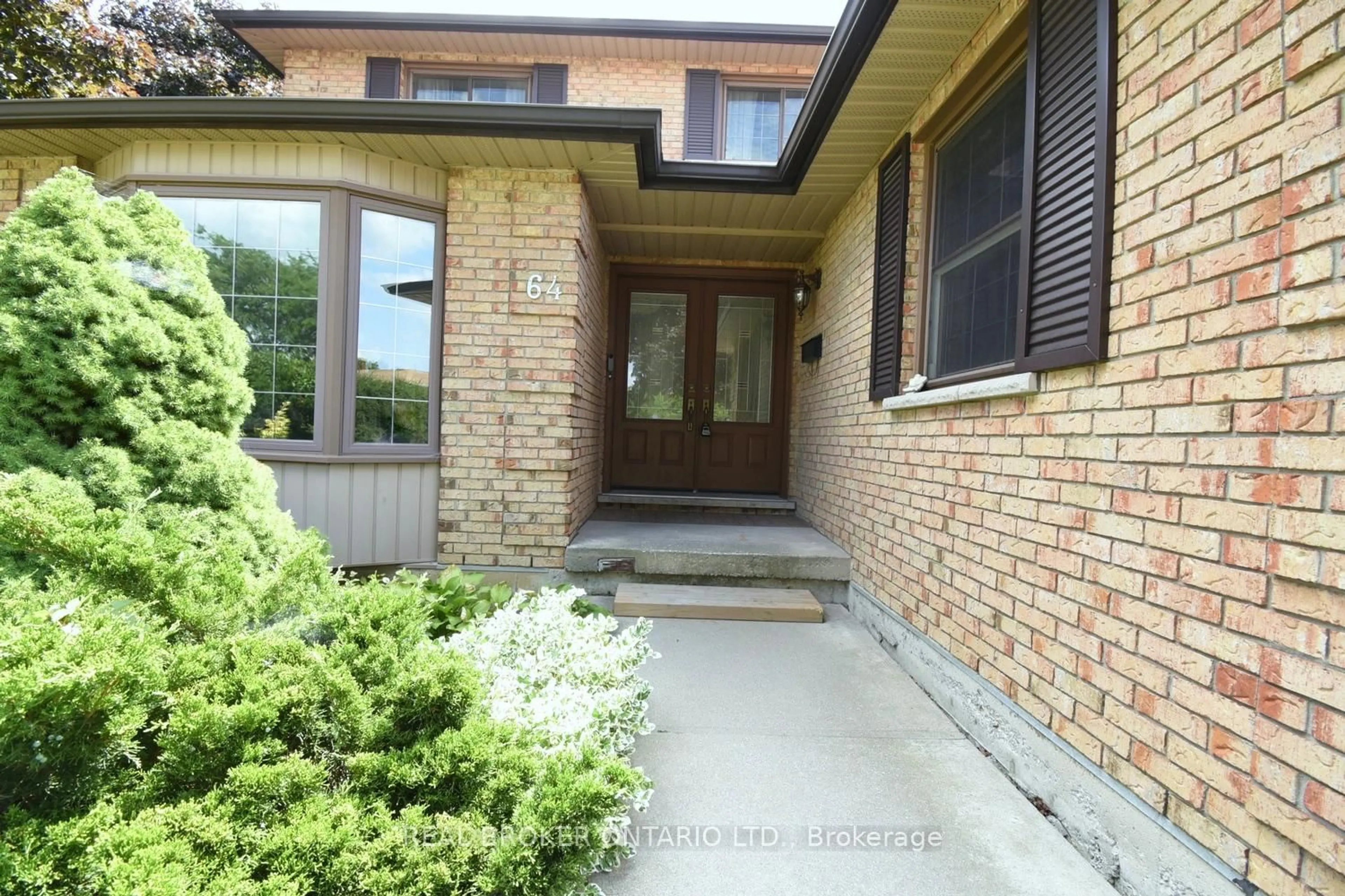 Home with brick exterior material, street for 64 Flamingo Dr, Hamilton Ontario L9A 4X7