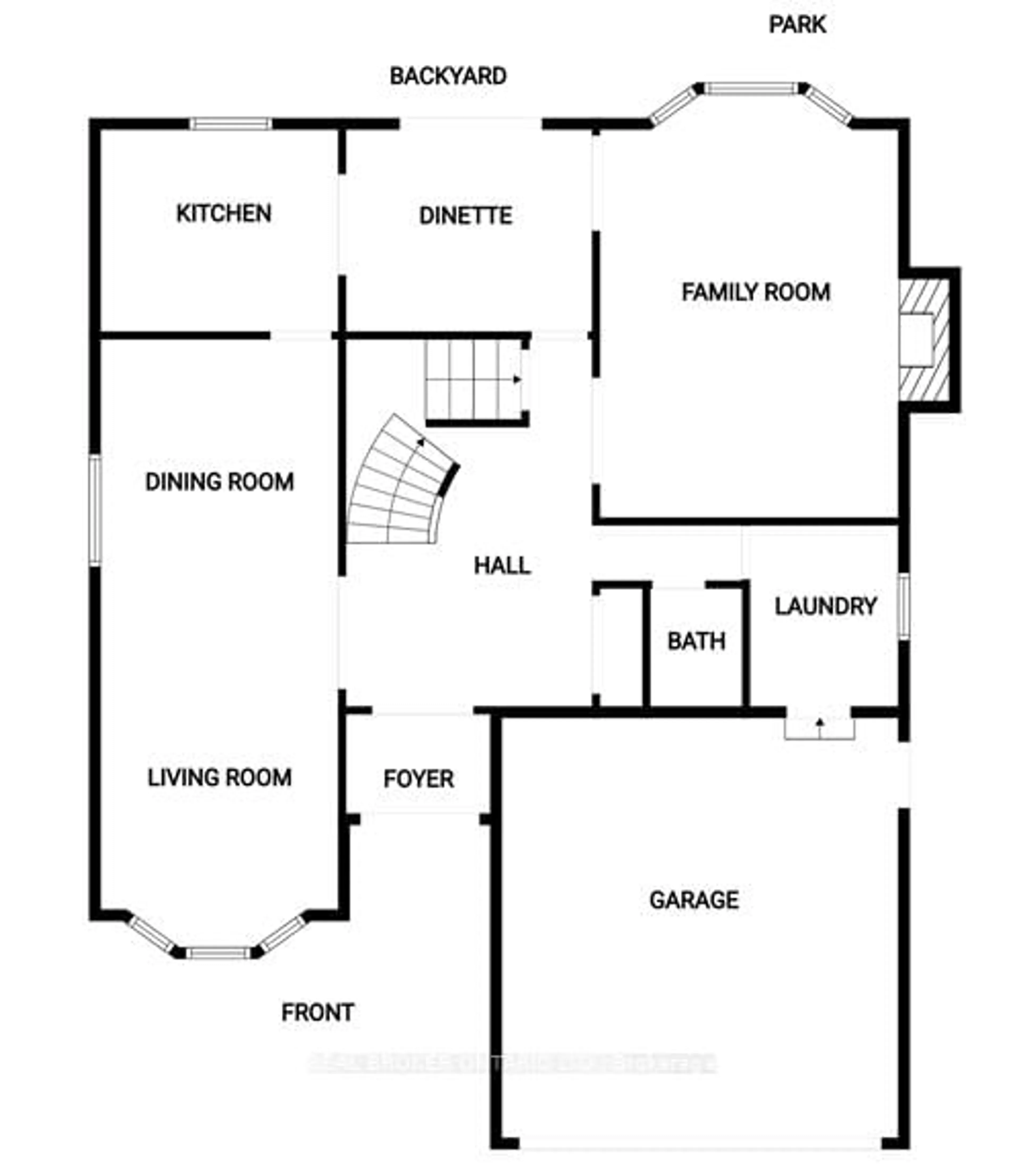 Floor plan for 64 Flamingo Dr, Hamilton Ontario L9A 4X7