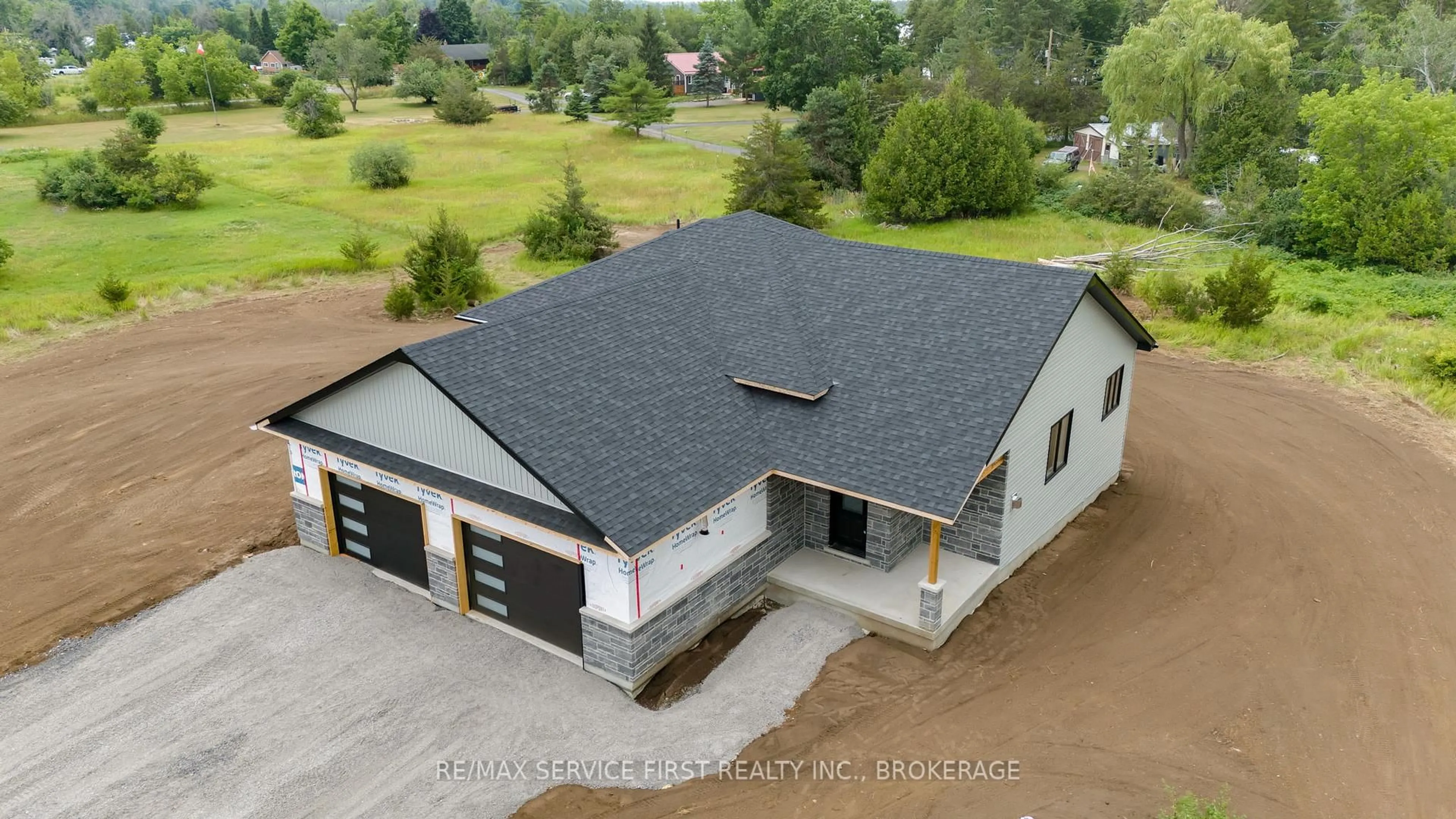 A pic from outside/outdoor area/front of a property/back of a property/a pic from drone, building for 22 Cranberry Lane, Yarker Ontario K0K 3N0